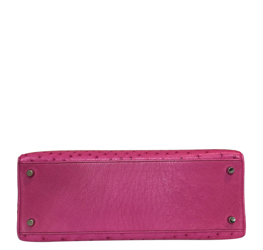 Hermès Kelly Ostrich Bag 32cm Pink Fuchsia、mySite、garminoutage.com