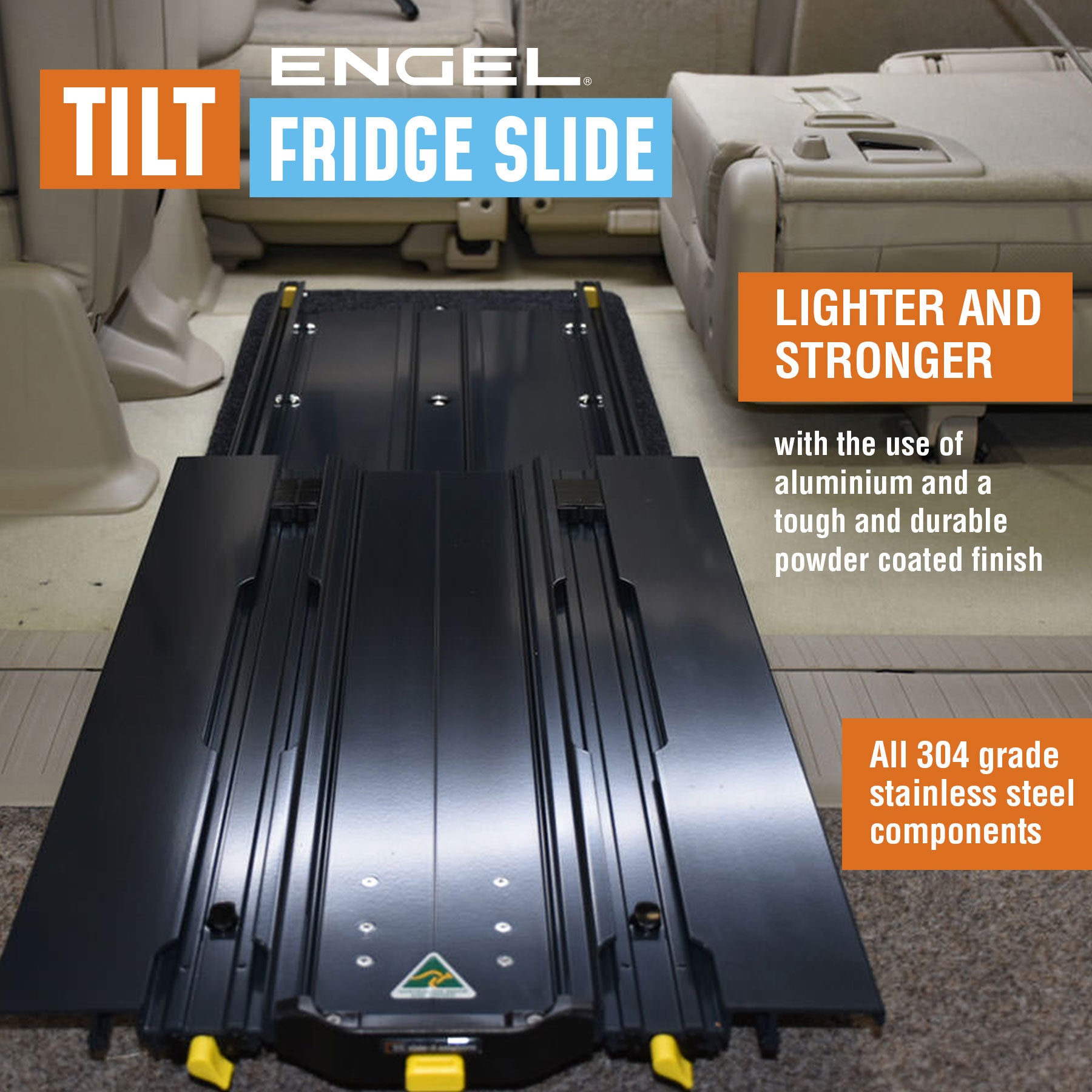 Engel Low-Profile Front-Pull Tilt Fridge Slide、mySite、noshort