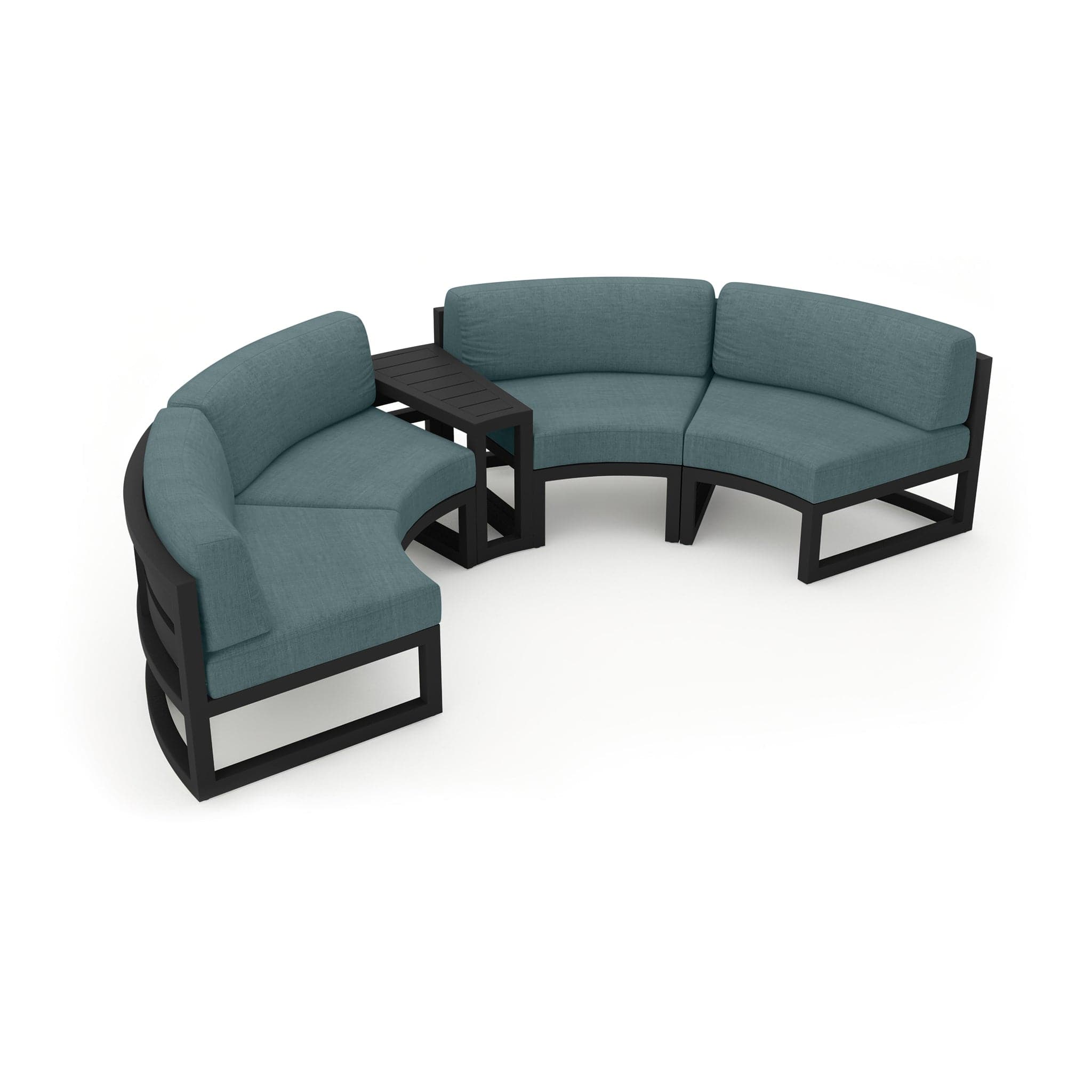 Avion 3 Piece Curve Sectional Set、mySite、neckold