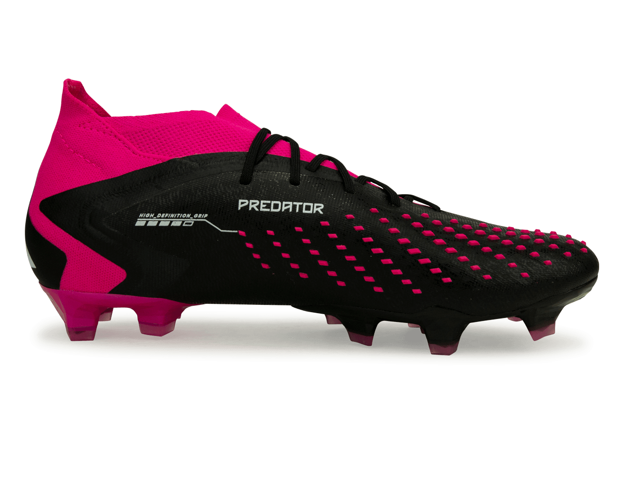 adidas Men's Predator Accuracy.1 FG Black/Pink、mySite、noshort