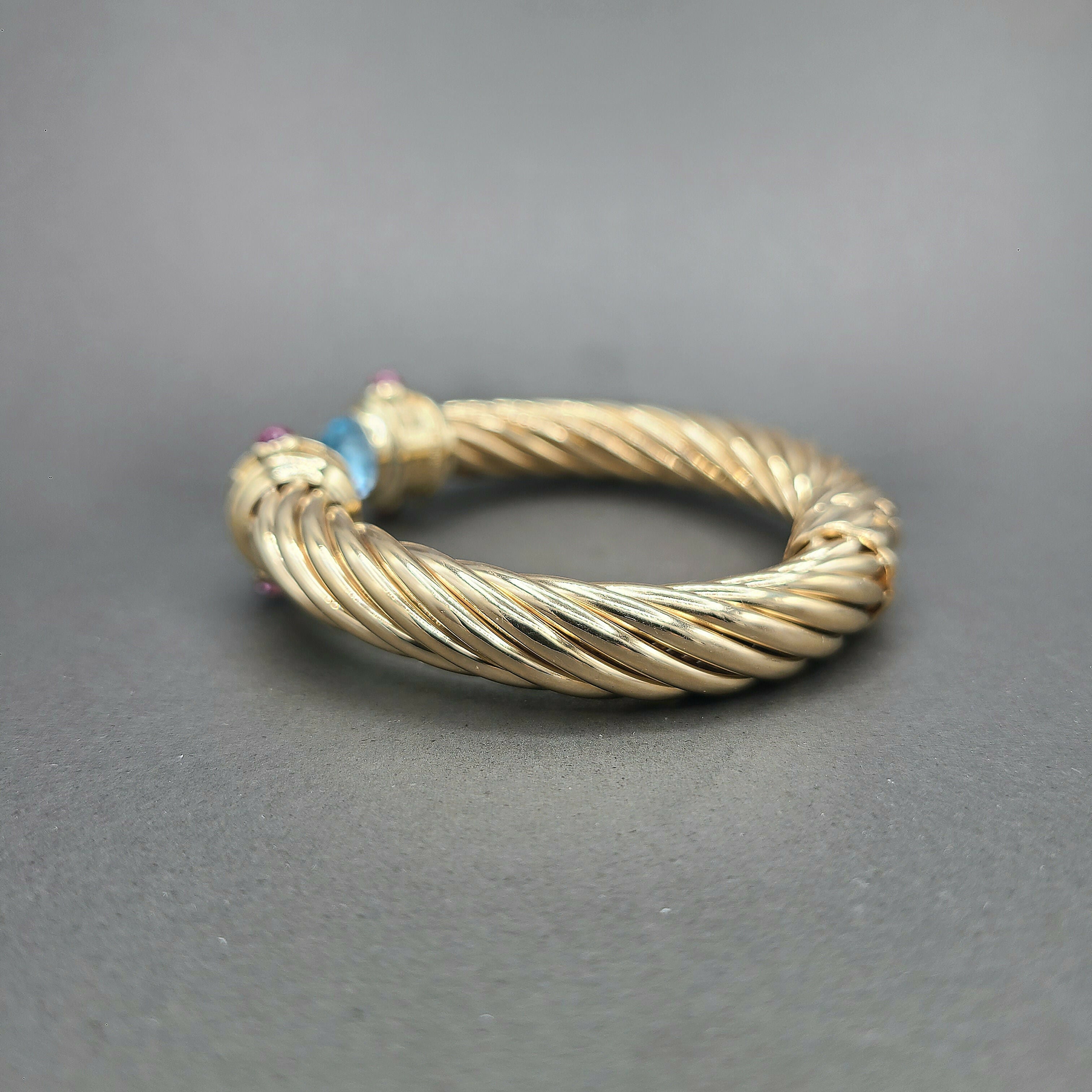 David Yurman Renaissance Bracelet 10mm Topaz & Tourmaline、mySite、hinf8tx79