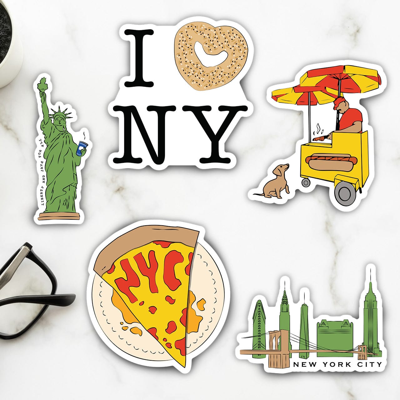  I Love New York - 8 Pack、mySite、ghnorth