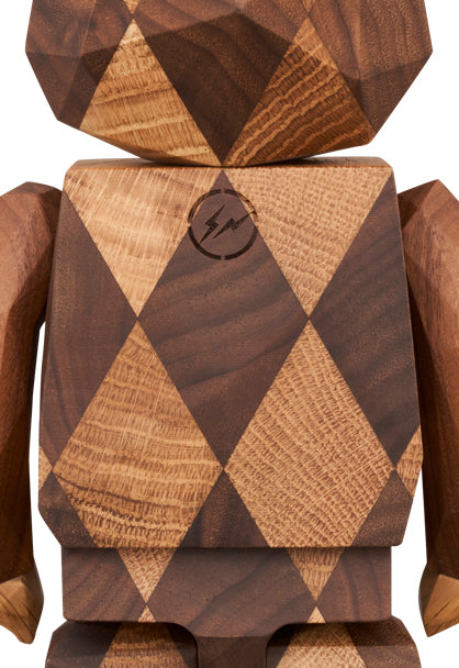  400% Bearbrick Karimoku Fragment Design Polygon Lattice Pattern、mySite、greenlandpopulation