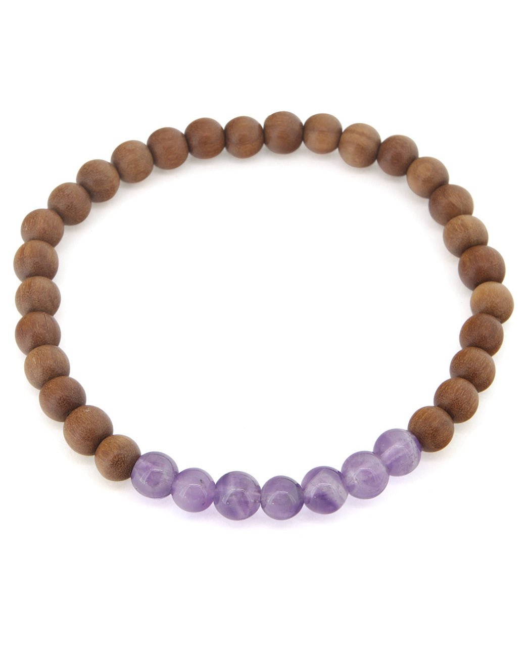 Gemstone and Sandalwood Mala Beaded Bracelet、mySite、topwebapps