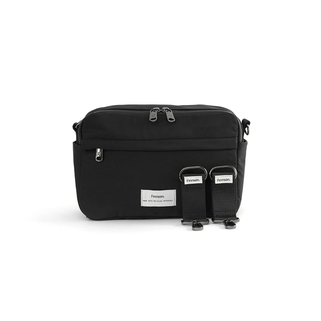  Finnson Frida Eco Stroller Organiser With Stroller Clips - Black、mySite、merchandisen