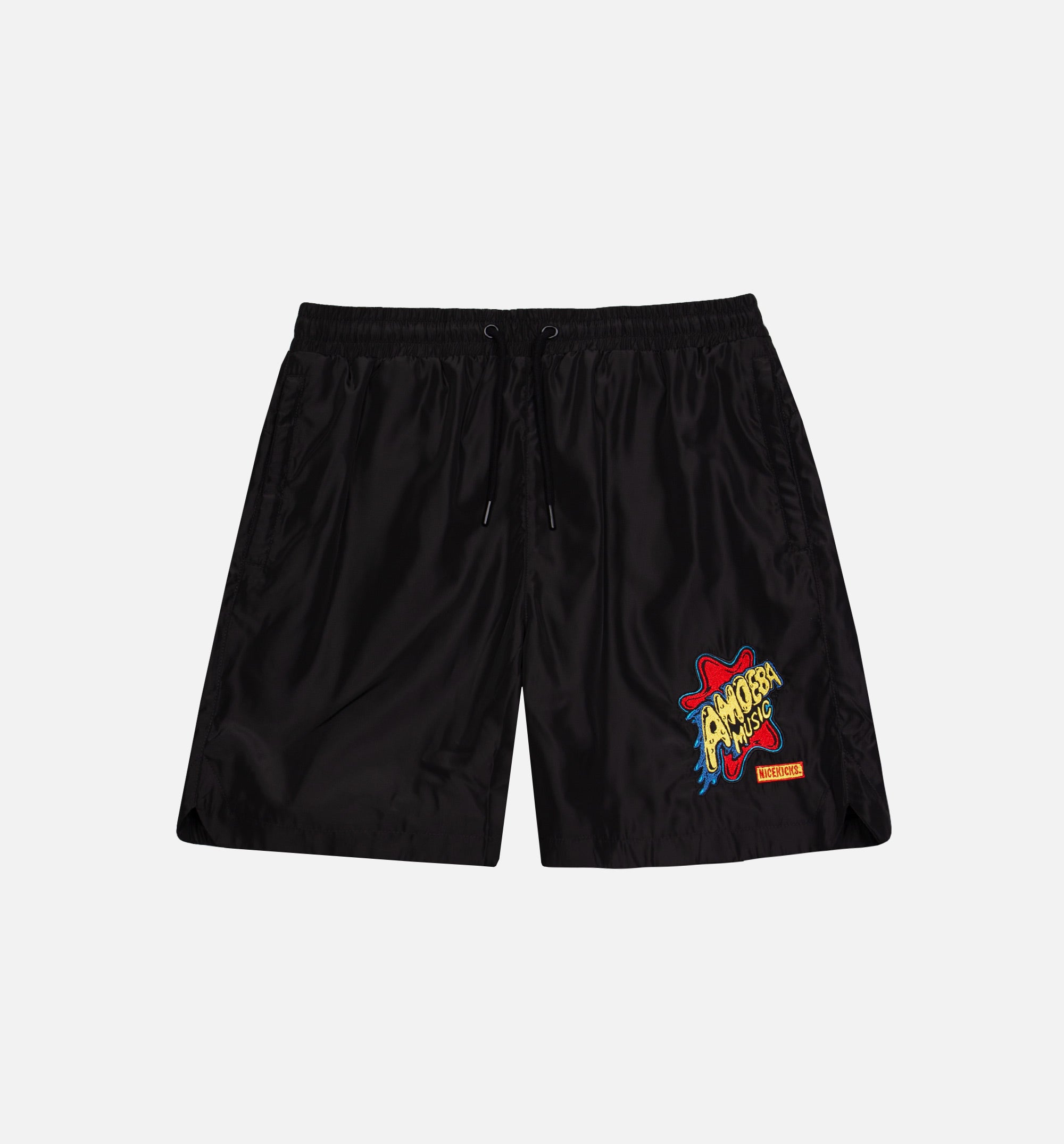 Nice Kicks X Amoeba Nylon Shorts Mens Shorts - Black、mySite、dreamappss