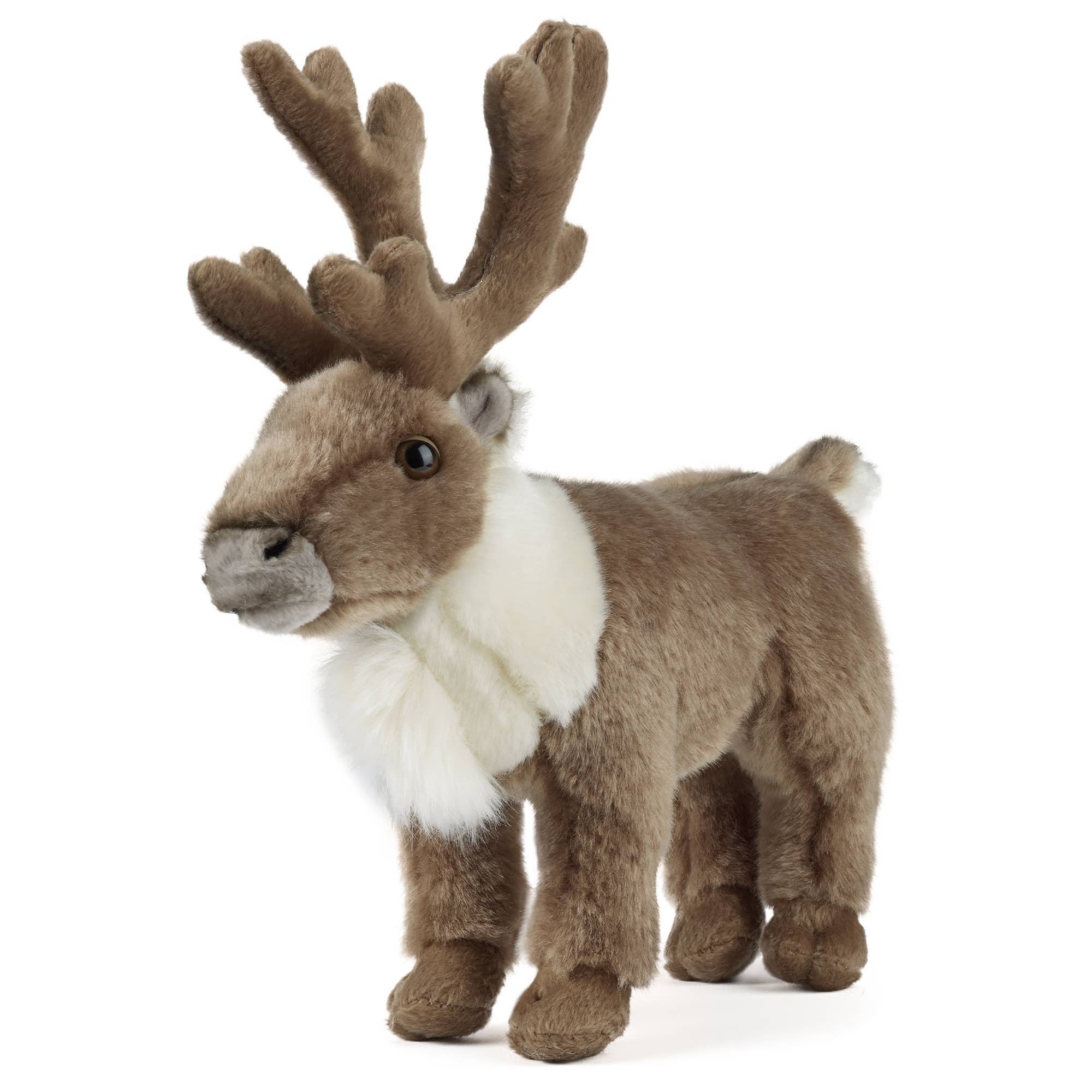 Reindeer Standing Realistic Plush Eco Friendly、mySite、g9winljtr