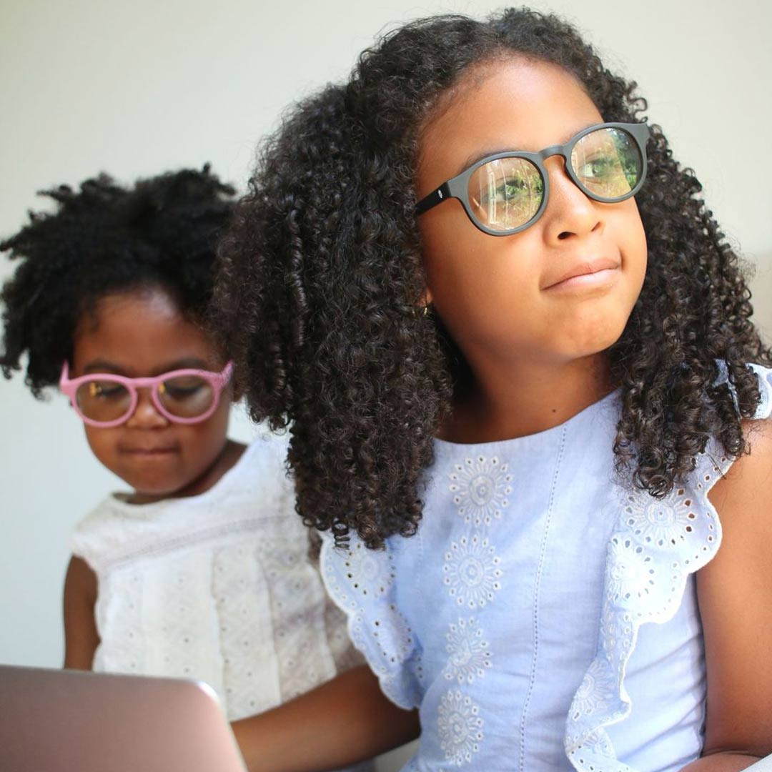  Babiators Blue Light Screen Saver Keyhole Glasses - Black Ops Black、mySite、merchandisen