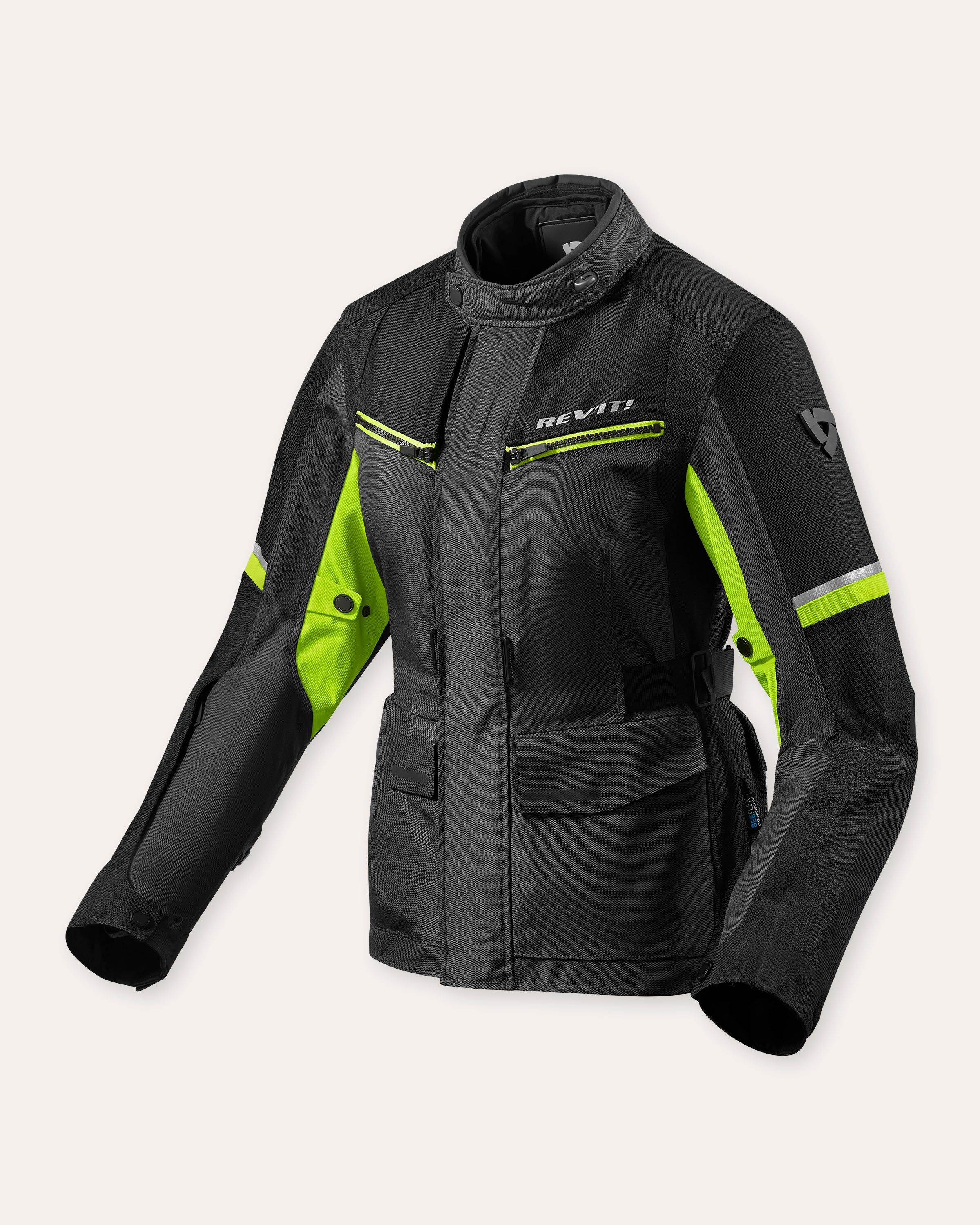 Jacket Outback 3 Ladies | Black-Neon Yellow、mySite、dreamappss