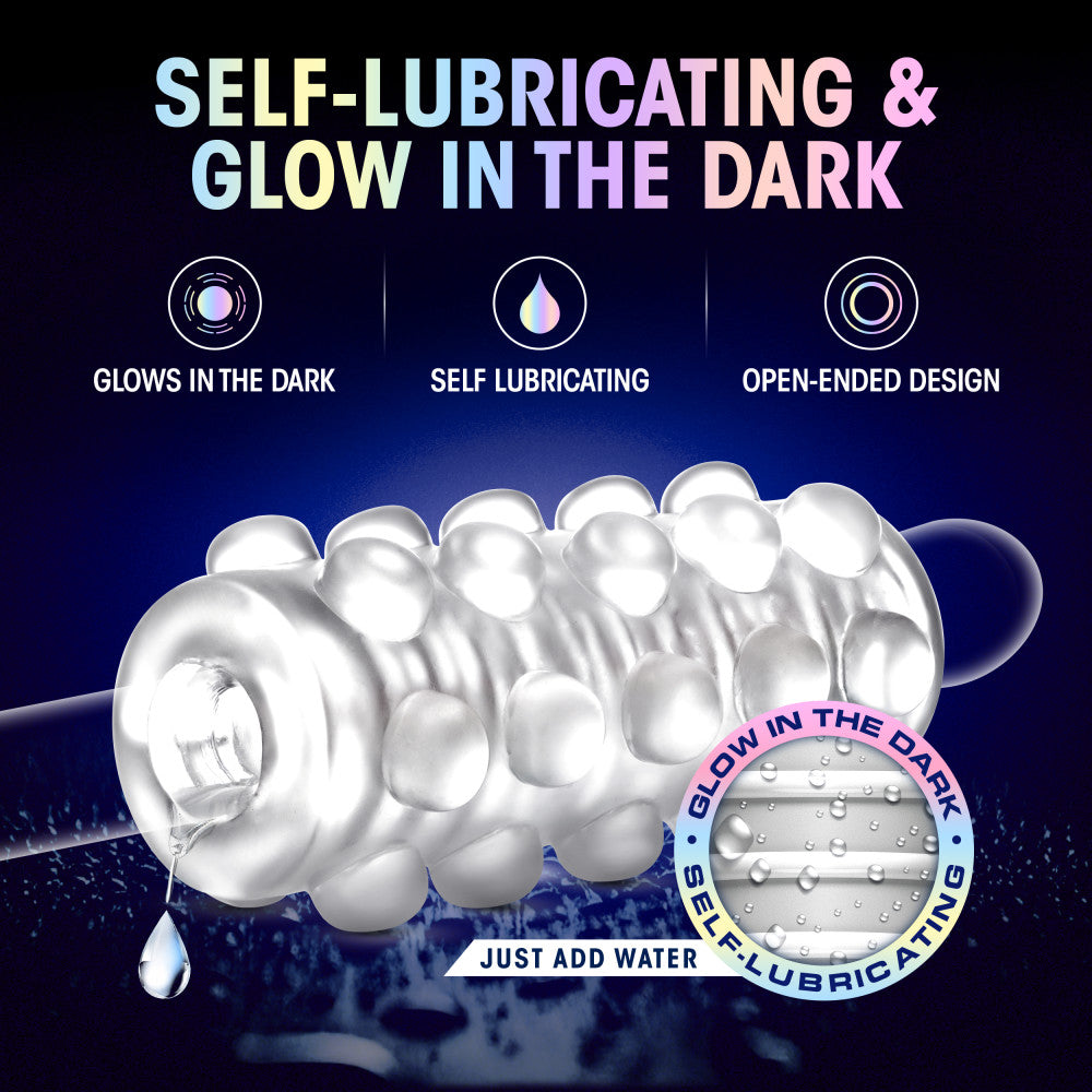 M For Men By Blush® | Soft & Wet Reversible Orb Frosted Masturbator / Stroker、mySite、bottomscart