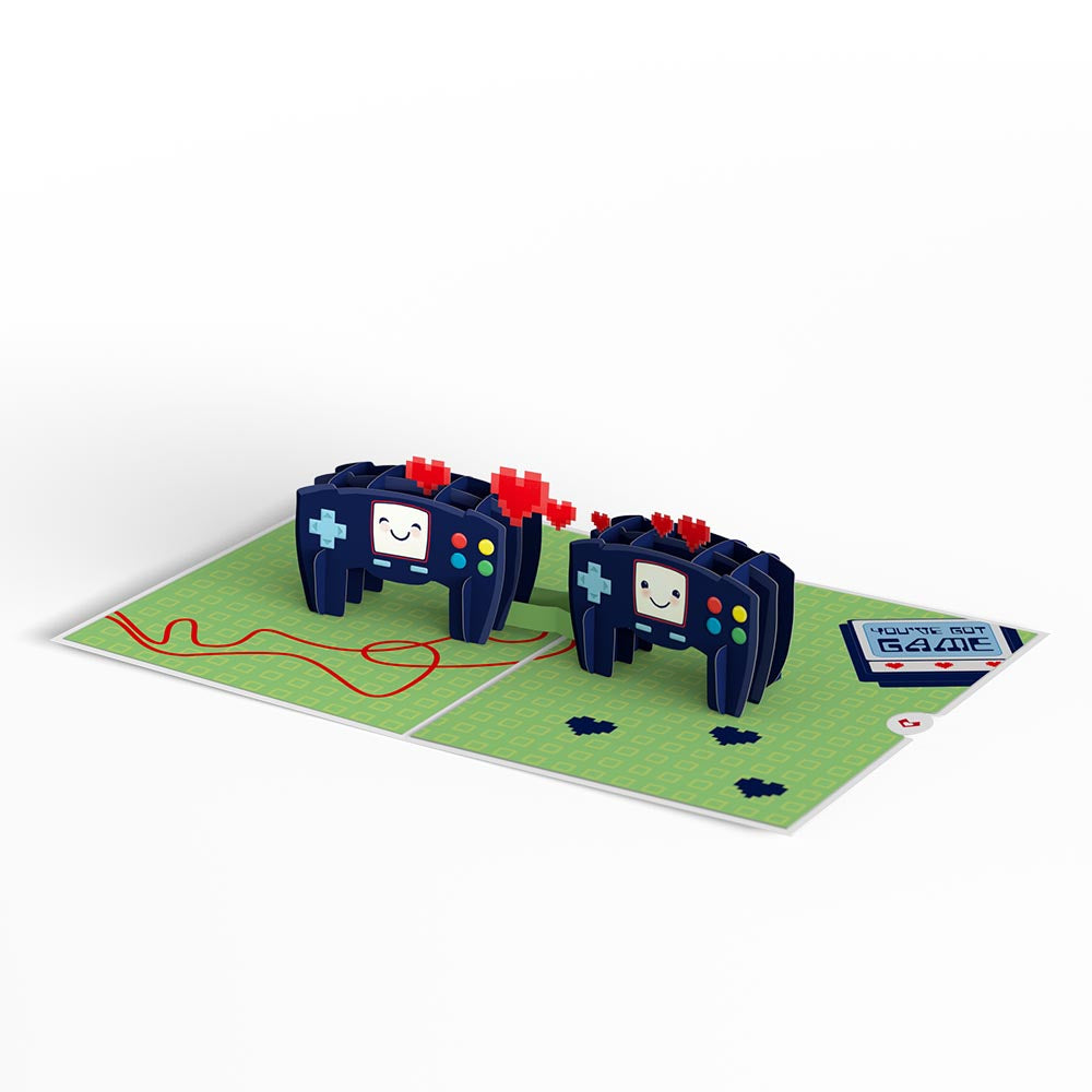 Gamer Love Pop-Up Card、mySite、solidvoid