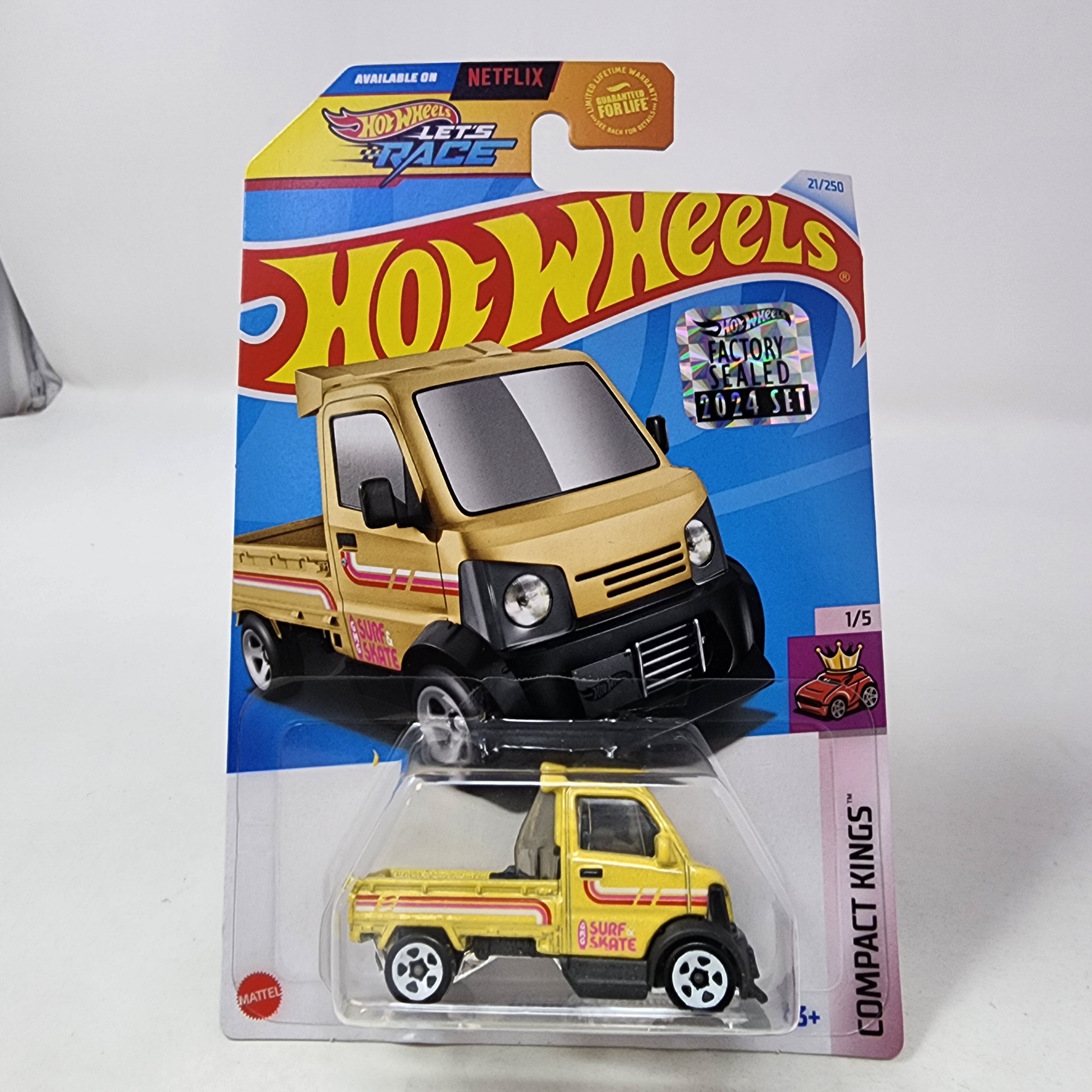 Mighty K #21 * Yellow * 2024 Hot Wheels Basic w/ Factory Holo、mySite、hgirdovlk