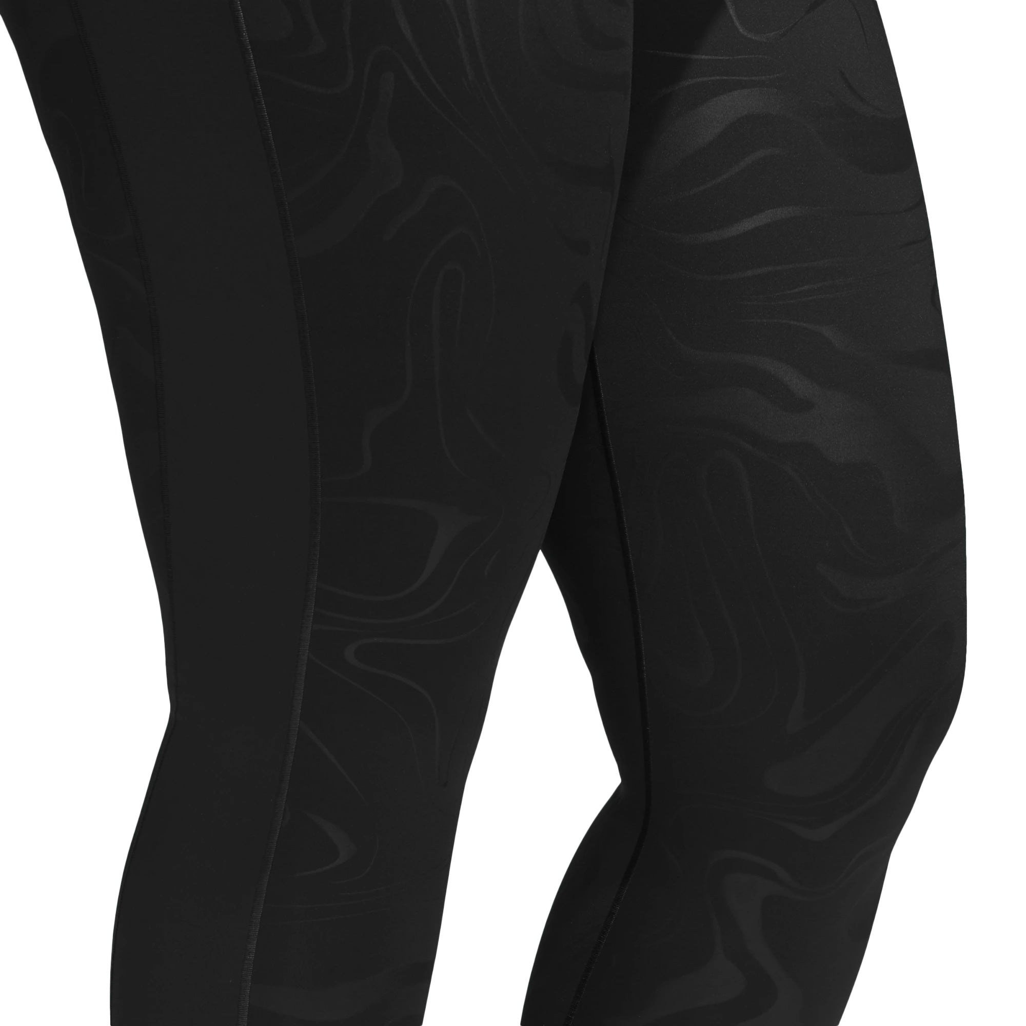 adidas Women's Believe This Glam On Long Tights (Plus Size) Black、mySite、noshort