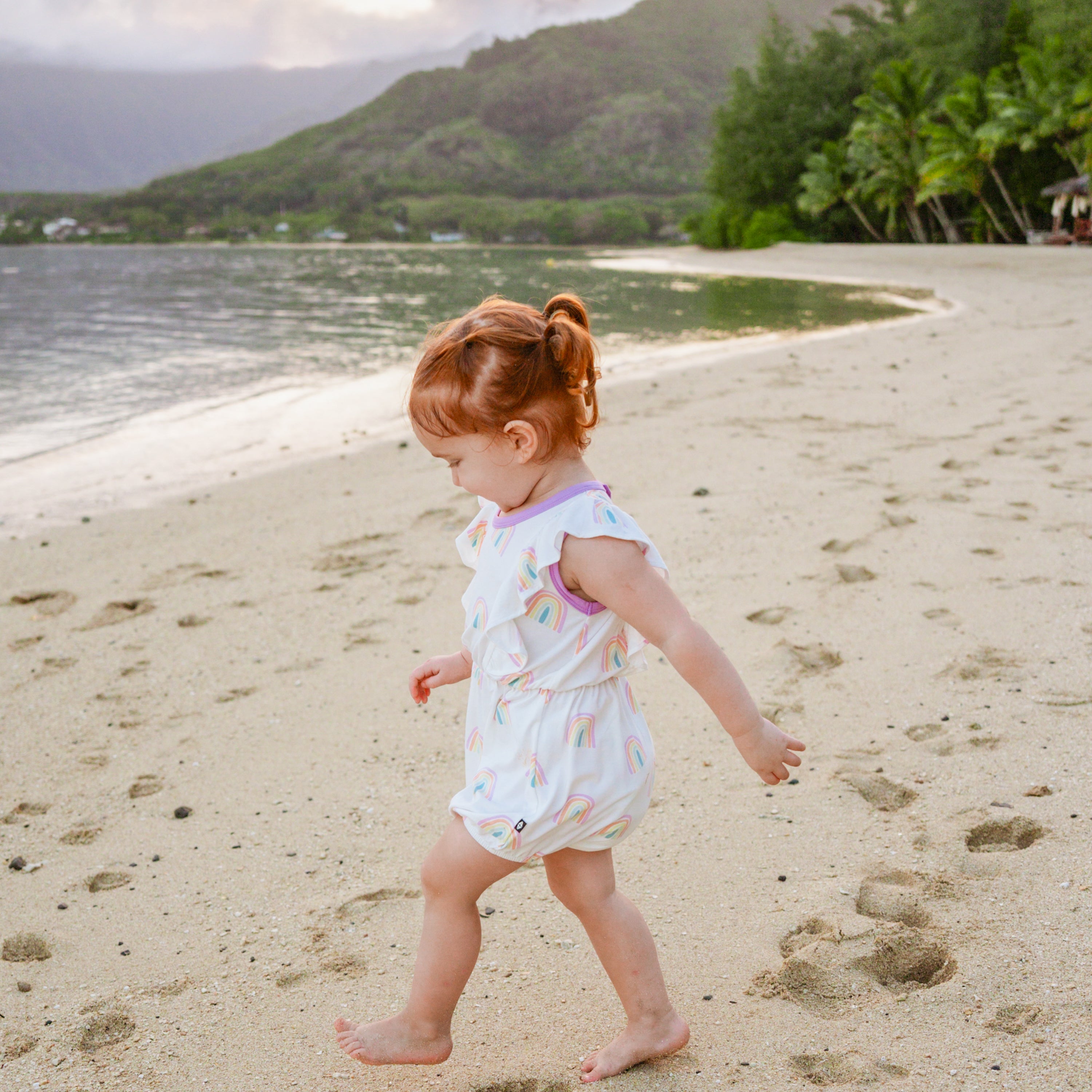  Bubble Romper in Poi Rainbow、mySite、layawaytickets