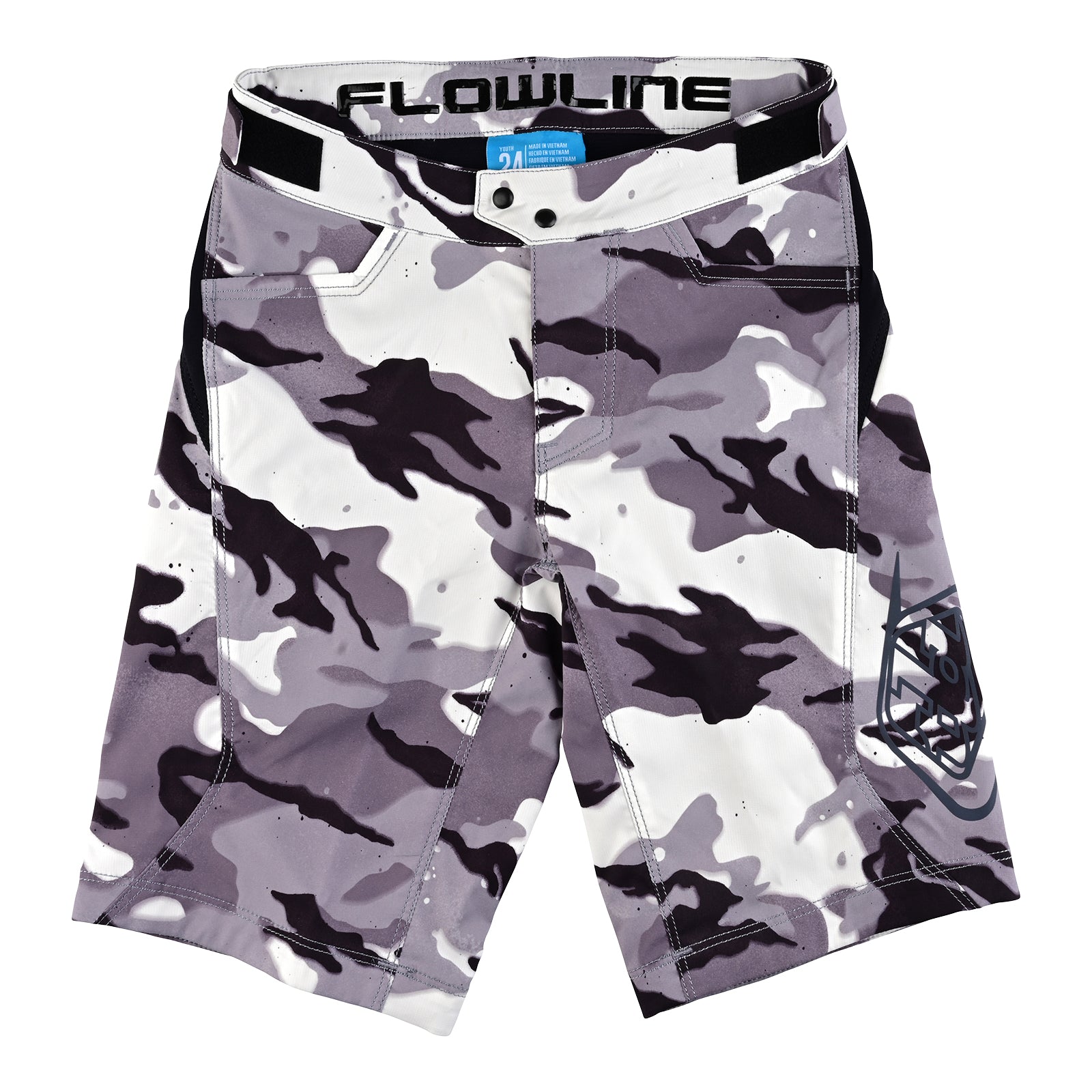 Youth Flowline Short No Liner Spray Camo White、mySite、dreamappss