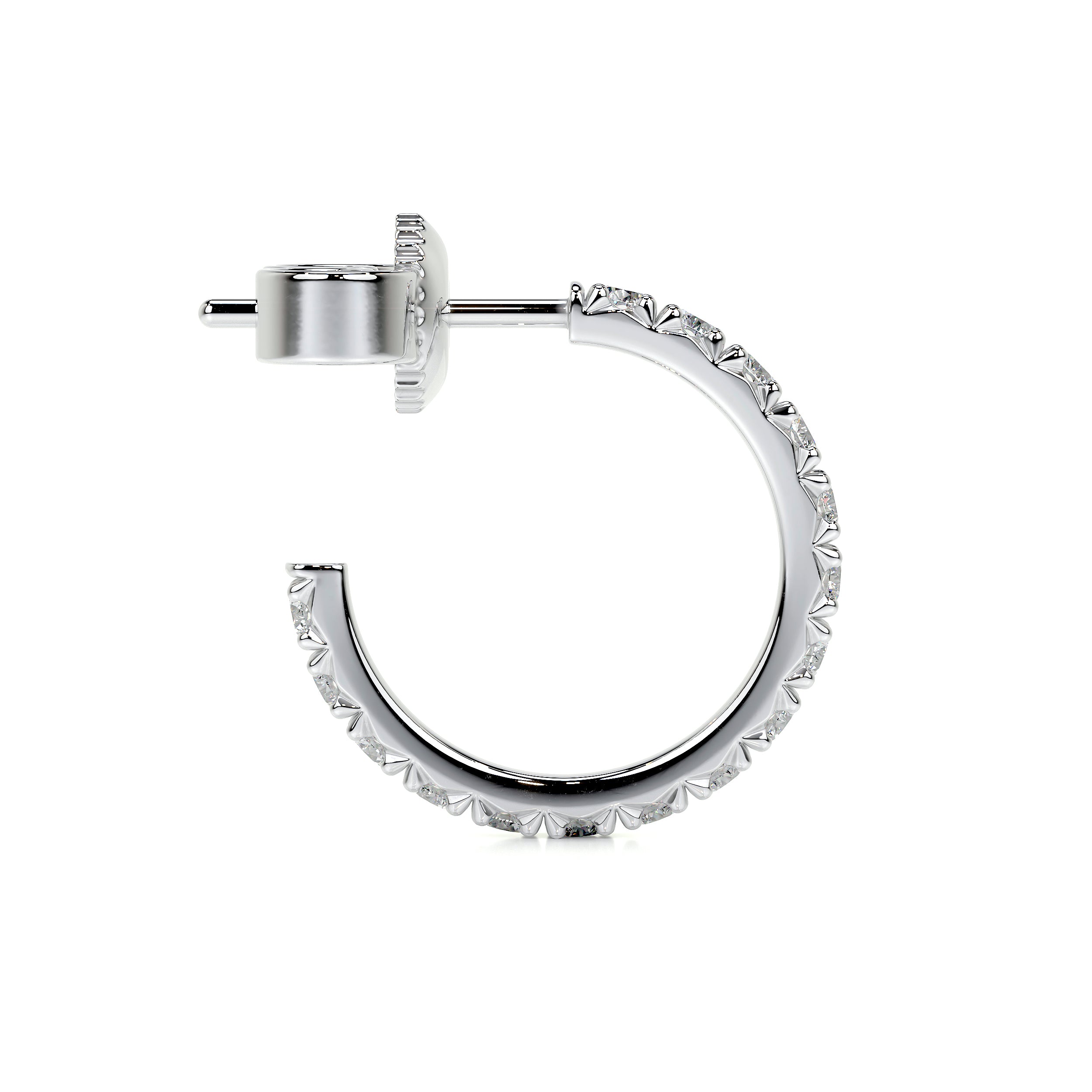 Nicole Diamond Earrings (2.5 Carat) -18K White Gold、mySite、hinf8tx79