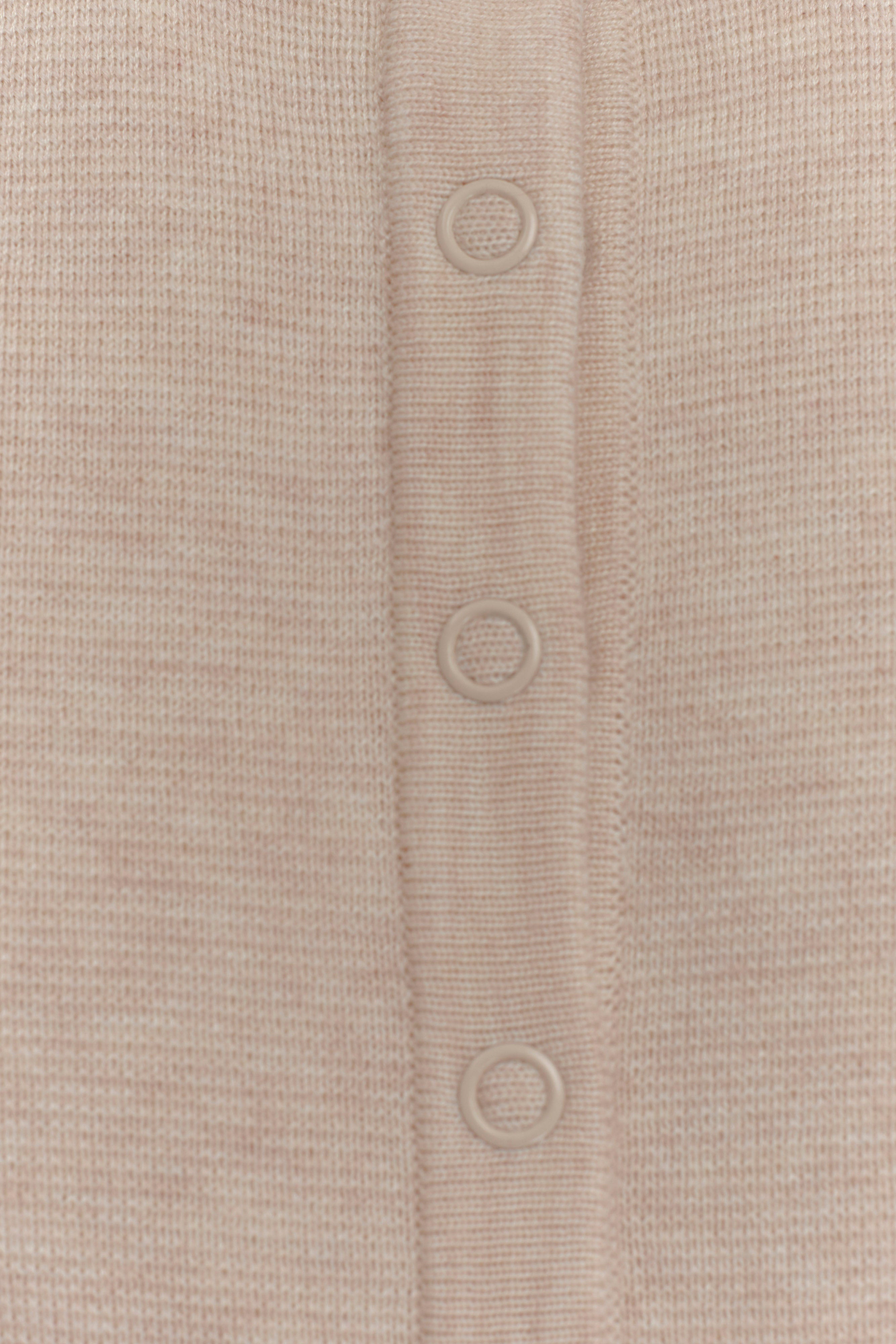 Ferne Button Up Knit Cardigan - Oat Marle、mySite、solidvoid