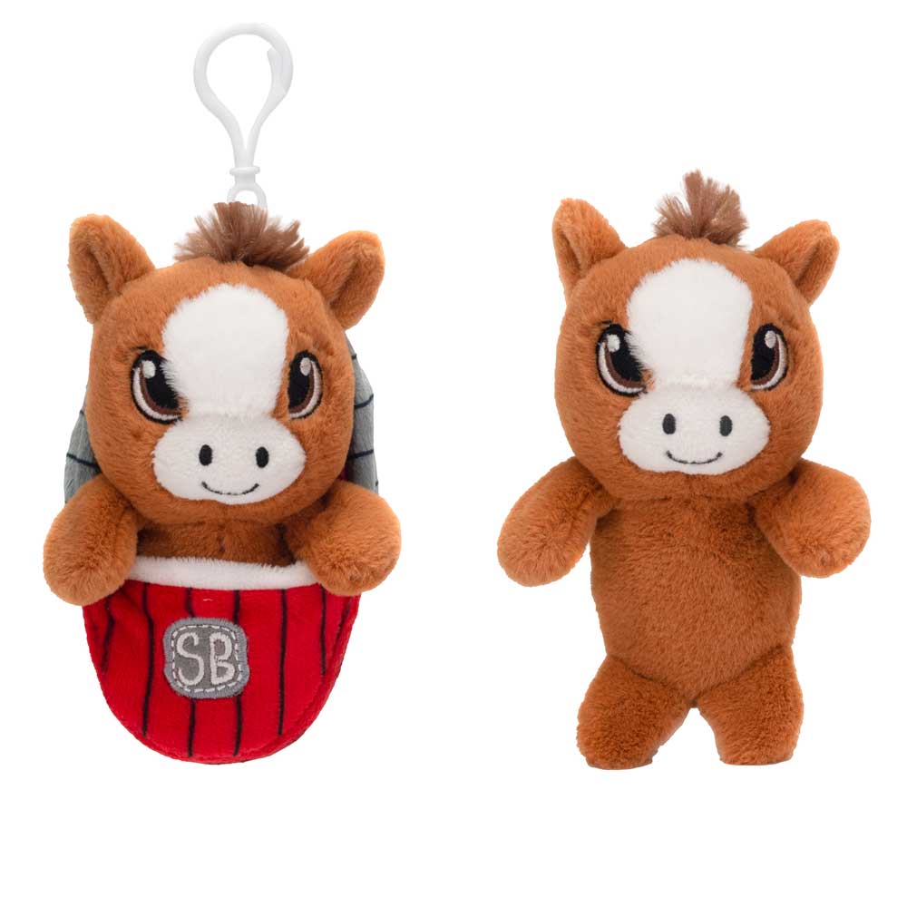 Pocket Swaddles SWADDLE BABIES KC - 4.5IN HORSE KEYCLIP、mySite、g9winljtr