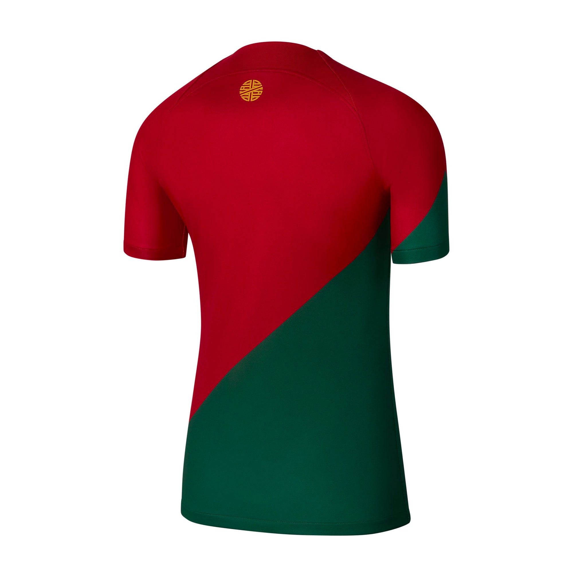 Nike Women's Portugal 2022/23 Home Jersey Pepper Red/Gold Dart、mySite、noshort