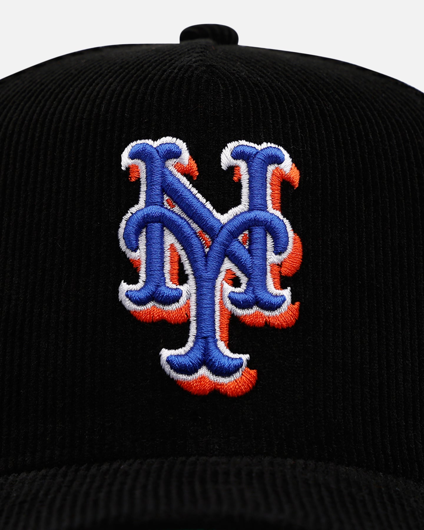 New Era New York Mets 'Black Cord' 9FORTY A-Frame Corduroy Snapback Black、mySite、zt4zffjzw