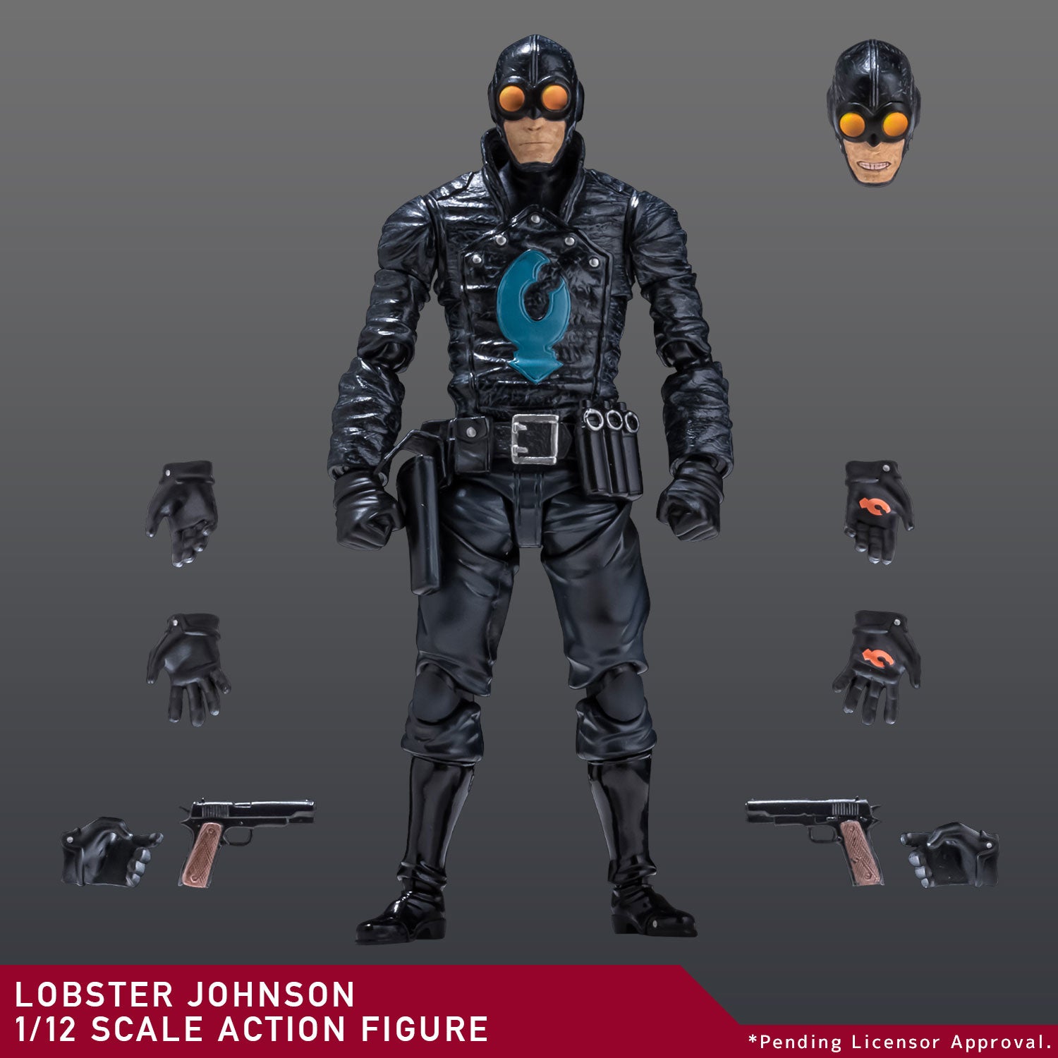 1000 Toys Hellboy 30th Anniversary Lobster Johnson (1:12 Scale)、mySite、hgirdovlk