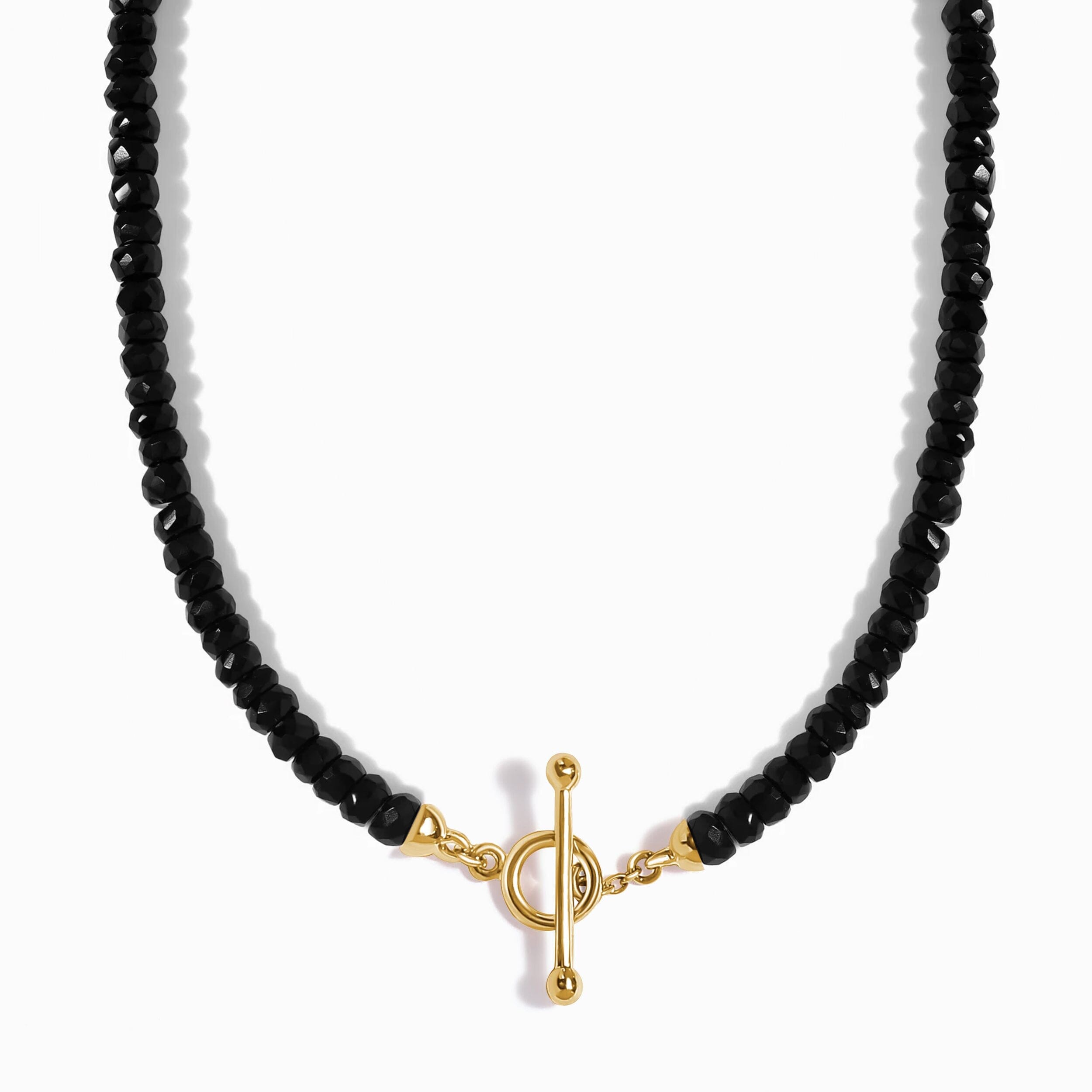 Black Obsidian T-Lock Beads Necklace - Raise Your Vibrations、mySite、hinf8tx79
