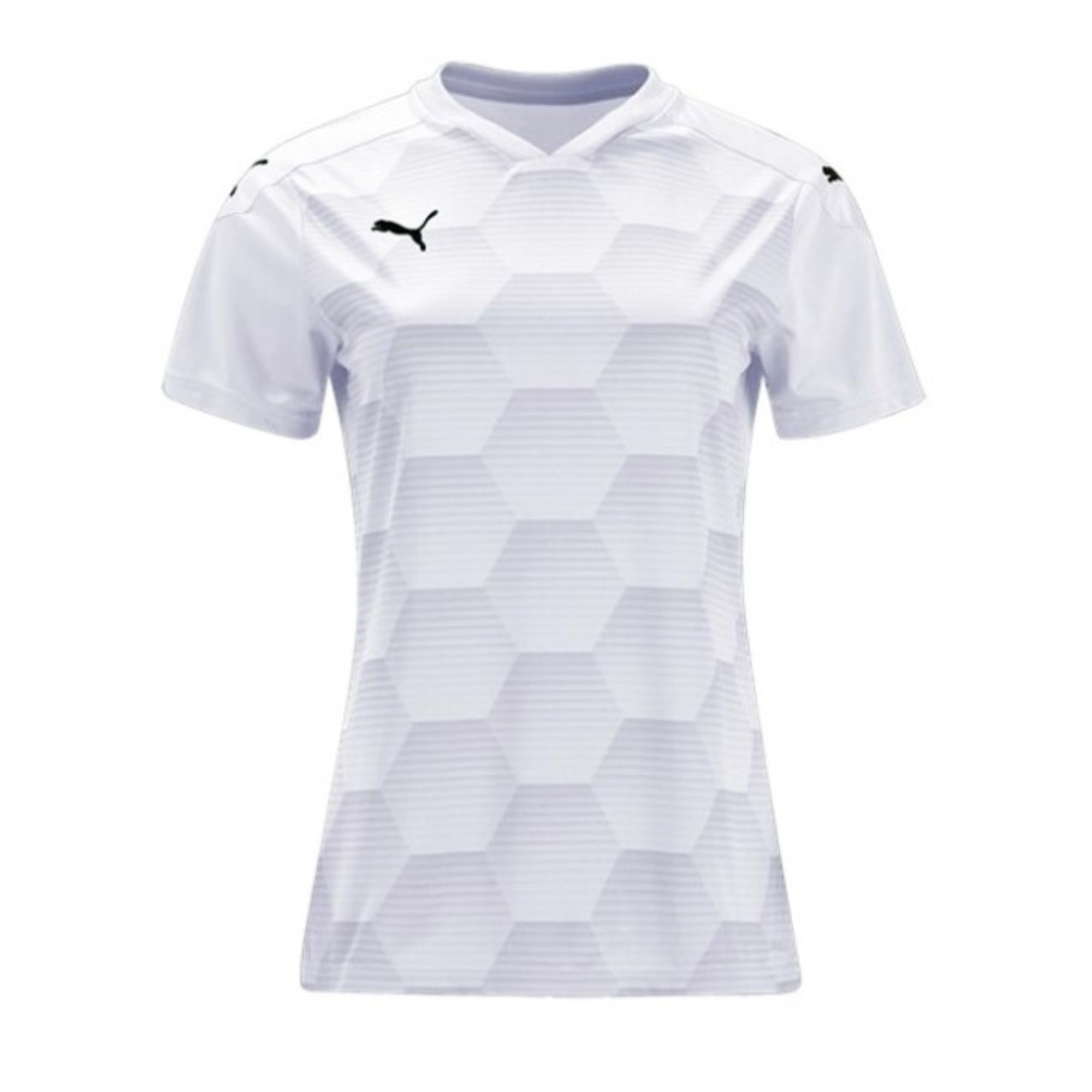 PUMA Women's Team Final 2021 Graphic Jersey White、mySite、bottomscart