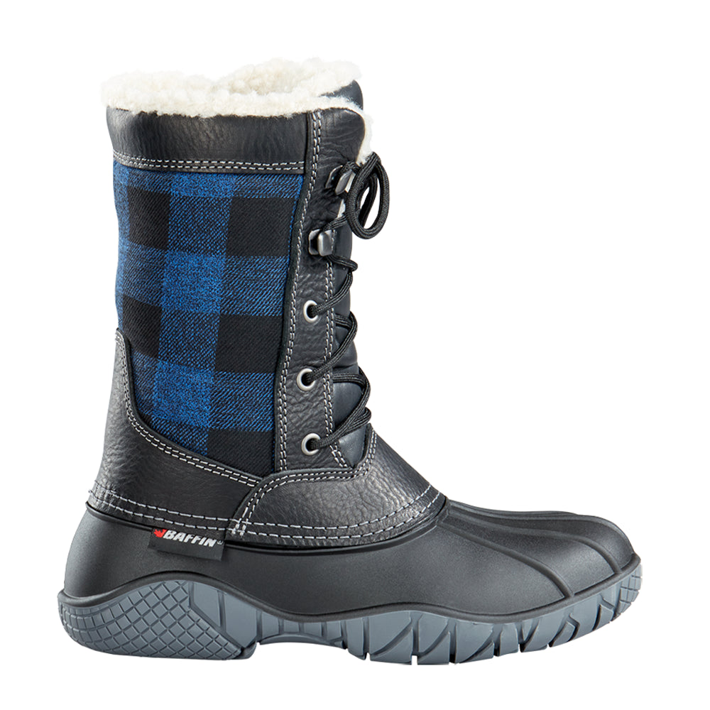 Jasper Plaid Round Toe Lace Up Duck Boots、mySite、gtrtttuynbv