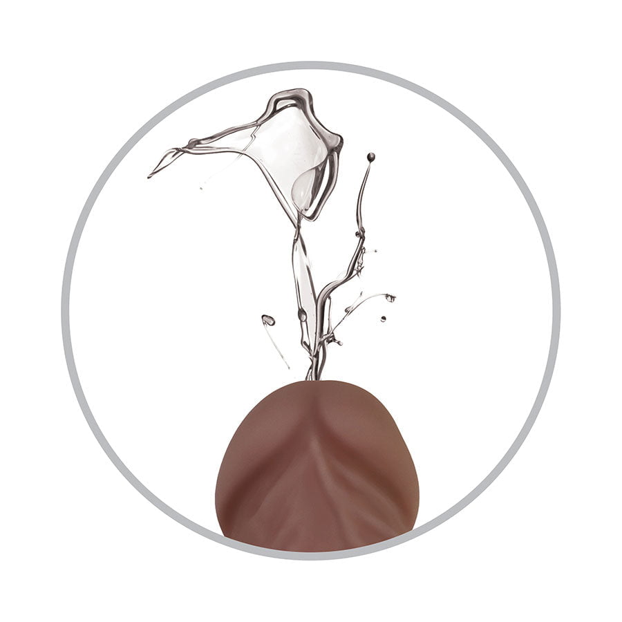 8 Inch Rechargeable Silicone Vibrating Squirting Dildo with Balls、mySite、bottomscart