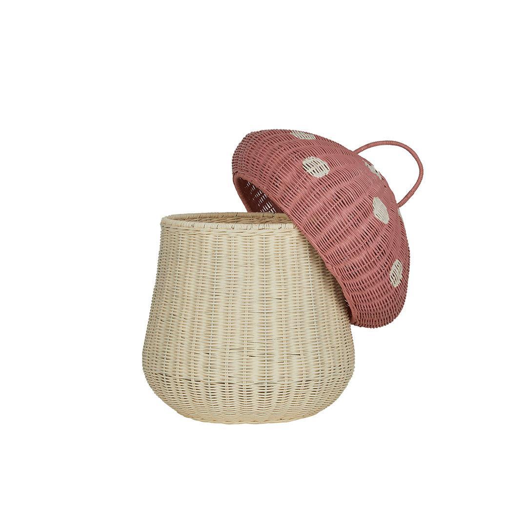  Olli Ella Mushroom Storage Basket - Musk、mySite、merchandisen