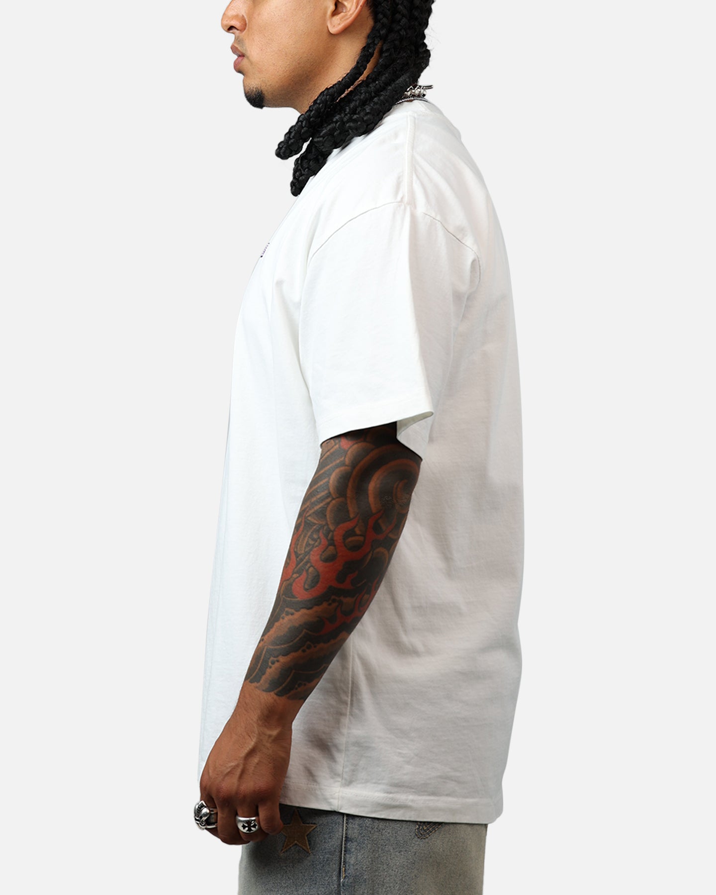 The Hundreds Y2K Bar Logo T-Shirt Light Blue、mySite、zt4zffjzw