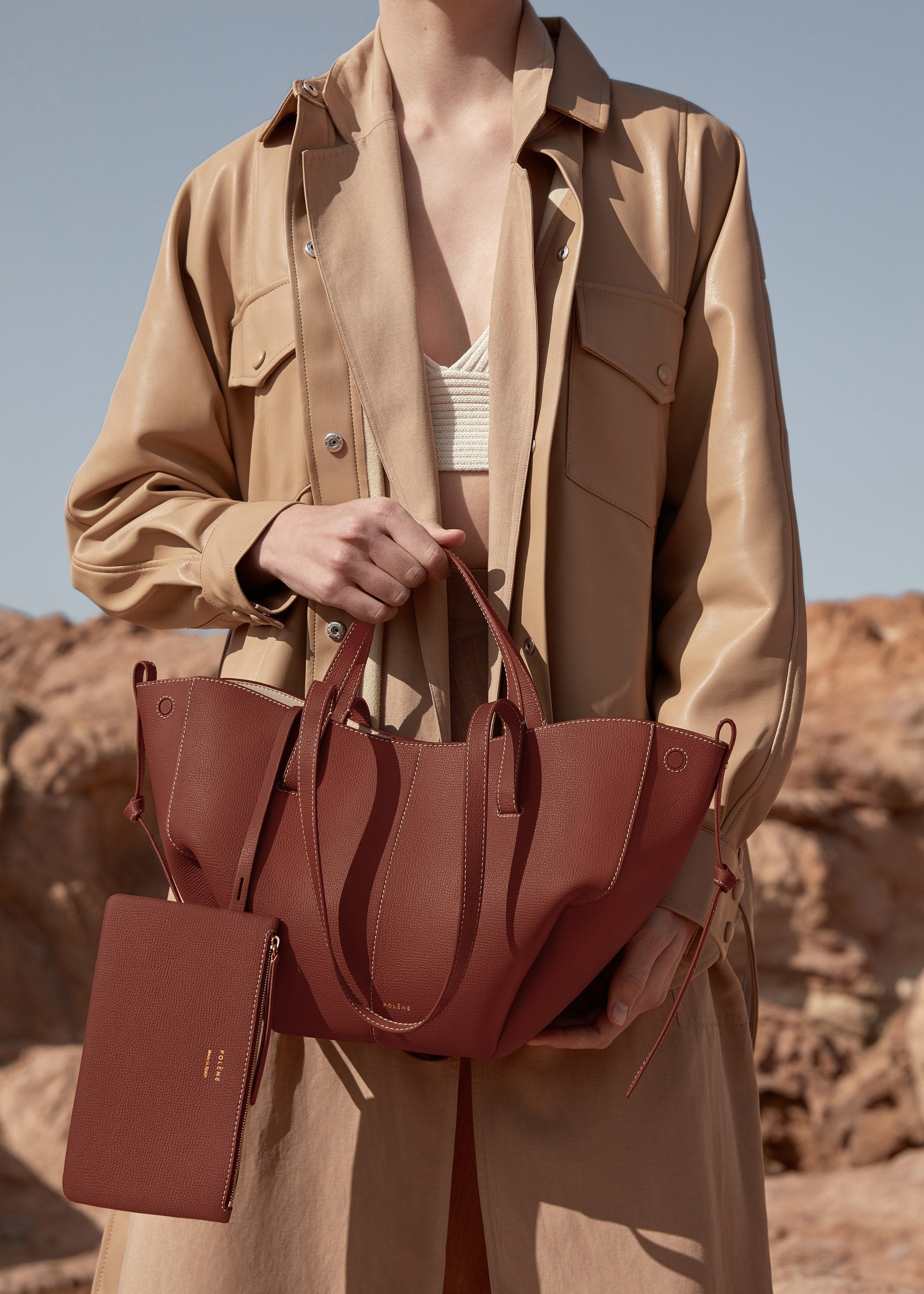 Cyme Mini - Cognac Grain茅、mySite、camillekostekn