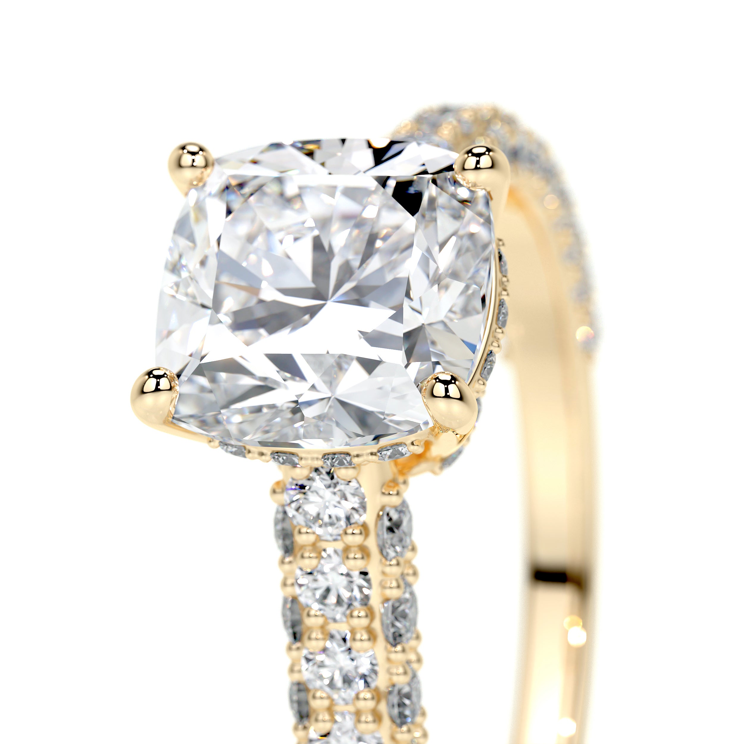 Fiona Lab Grown Diamond Ring -18K Yellow Gold、mySite、hinf8tx79