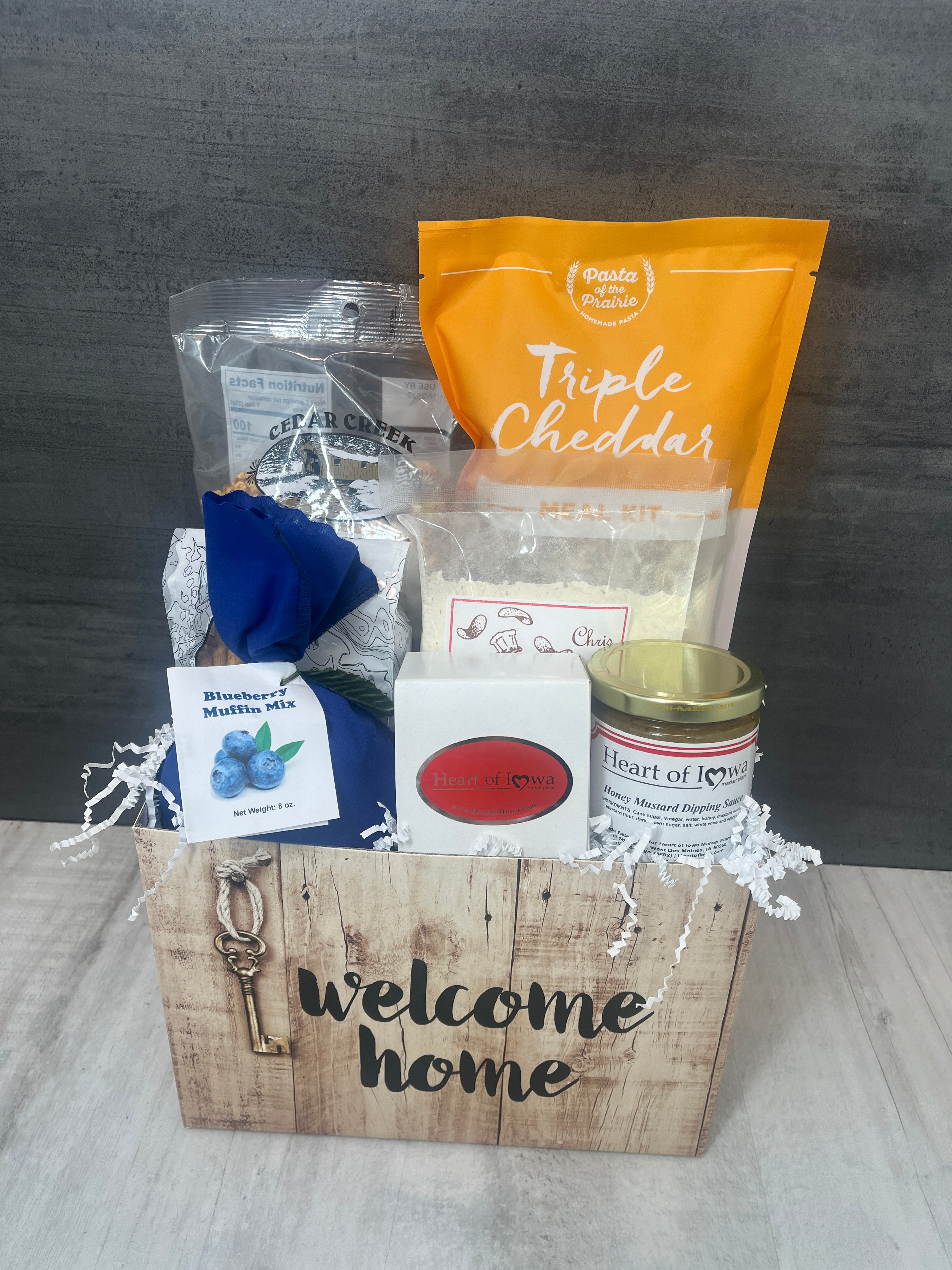Welcome Home Gift Basket、mySite、garagedoors4me