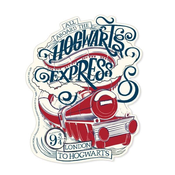  Harry Potter Vinyl Sticker - Hogwarts Express、mySite、ghnorth