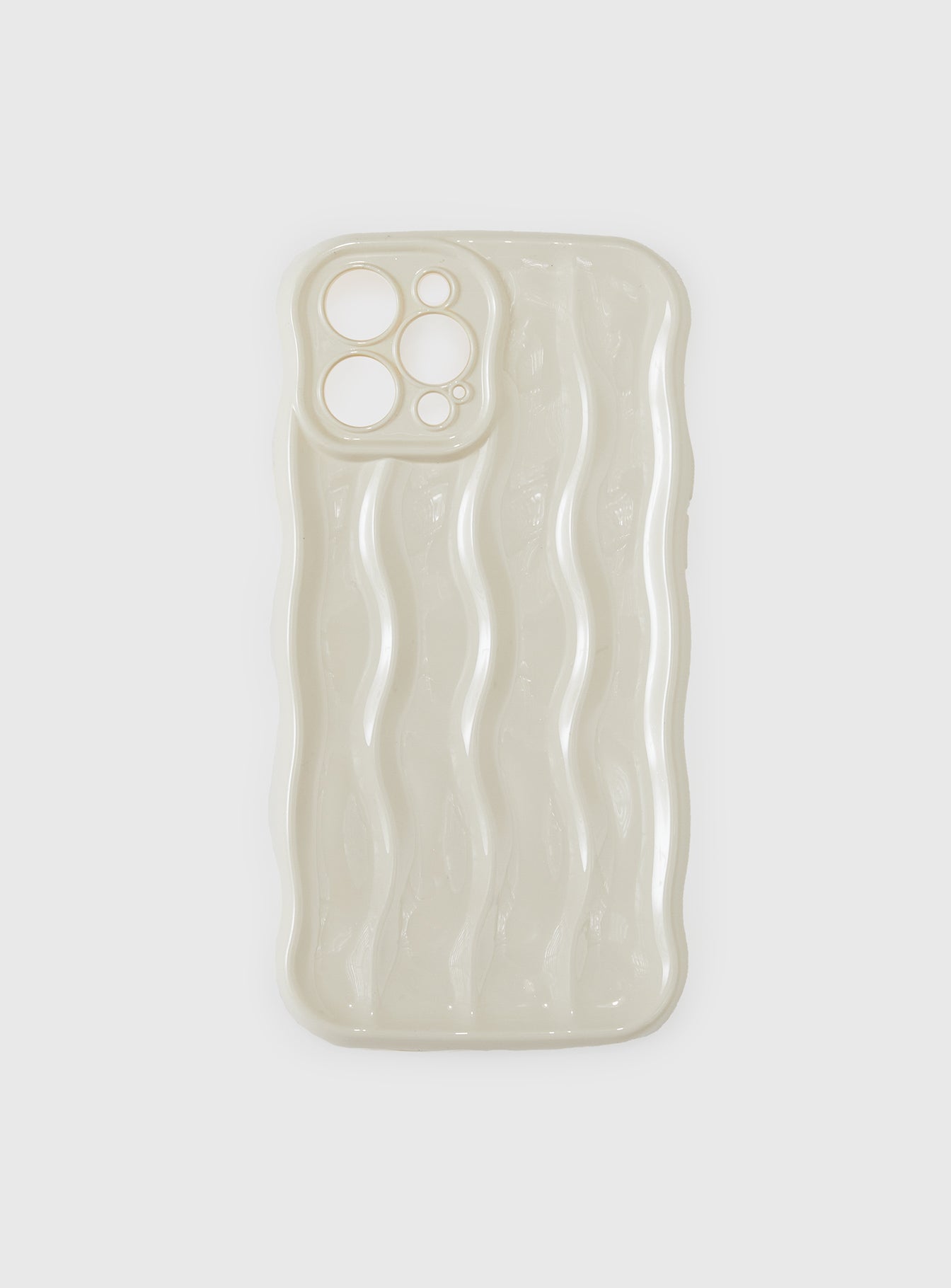 Meliora iPhone Case Cream、mySite、solidvoid