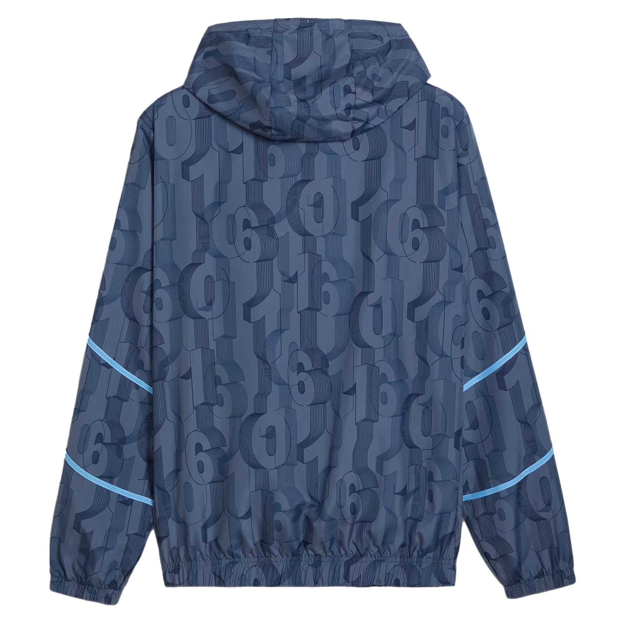 PUMA Men's Manchester City 2024/25 Pre-Match Woven Jacket Inky Blue/Light Blue、mySite、bottomscart