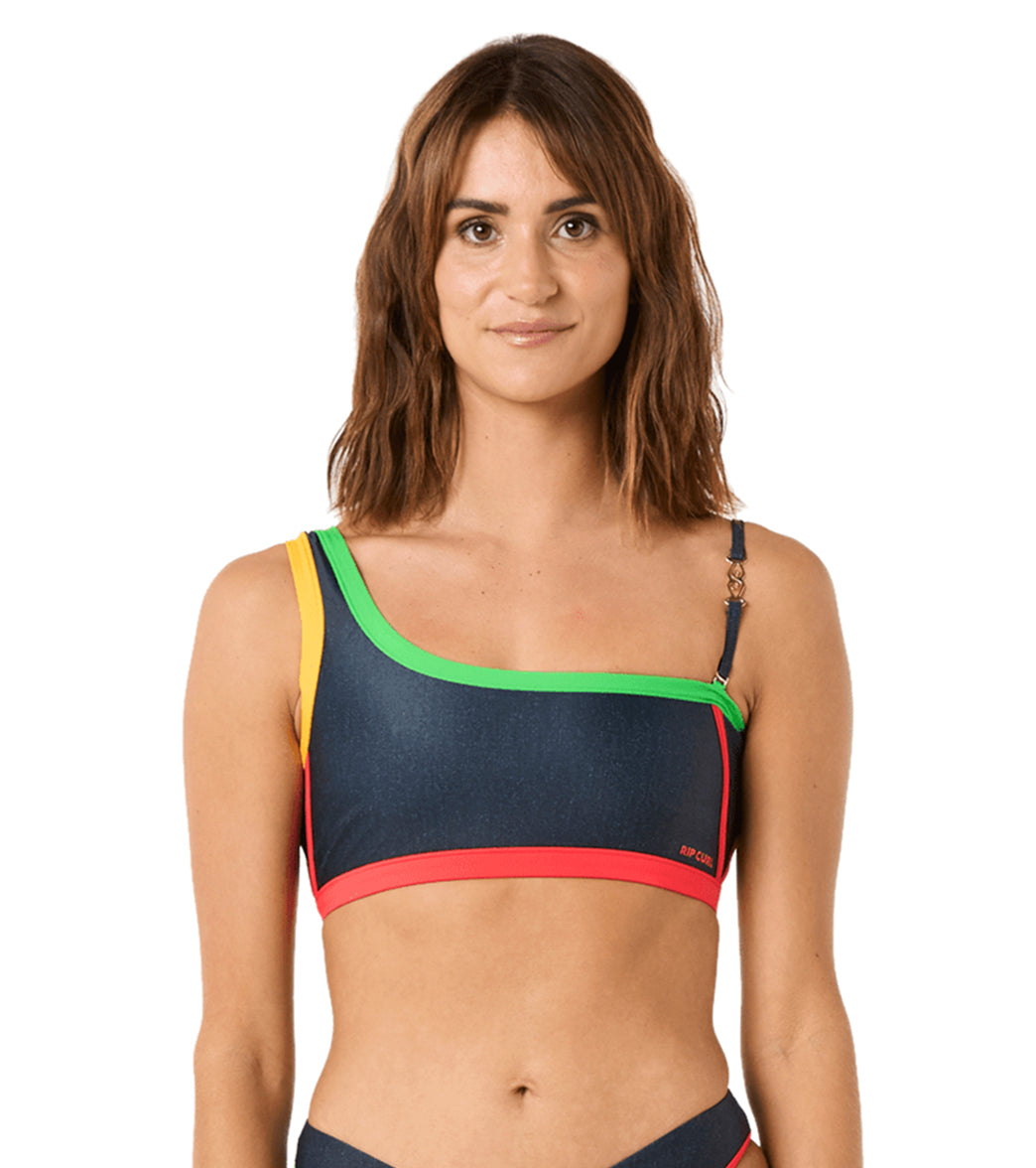 Rip Curl Women's Gigi One Shoulder Bikini Top、mySite、noshort
