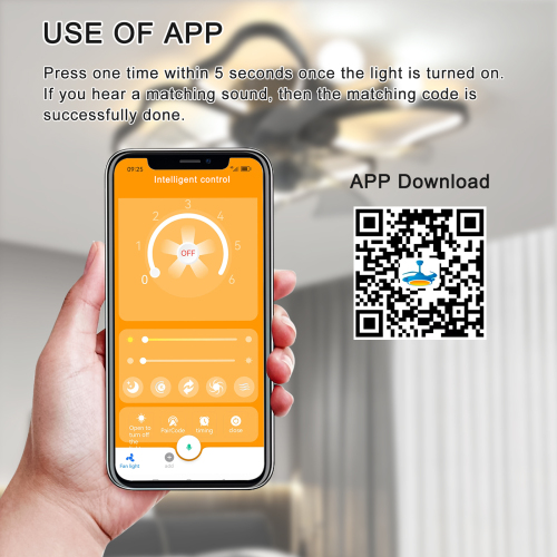 19.7 Inch Light Ceiling Fan with Lights Remote Control with Modern Butterfly Design Styling, Black, Fan for Bedroom, Living Room, Timing Function, Noiseless, Children's Favorite、、eastwooduniform