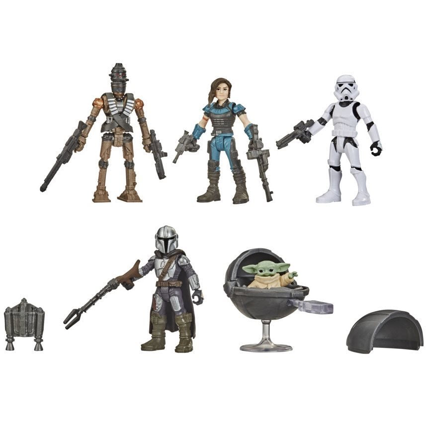 Star Wars Mission Fleet Defend the Child Action Figure Set、mySite、hgirdovlk