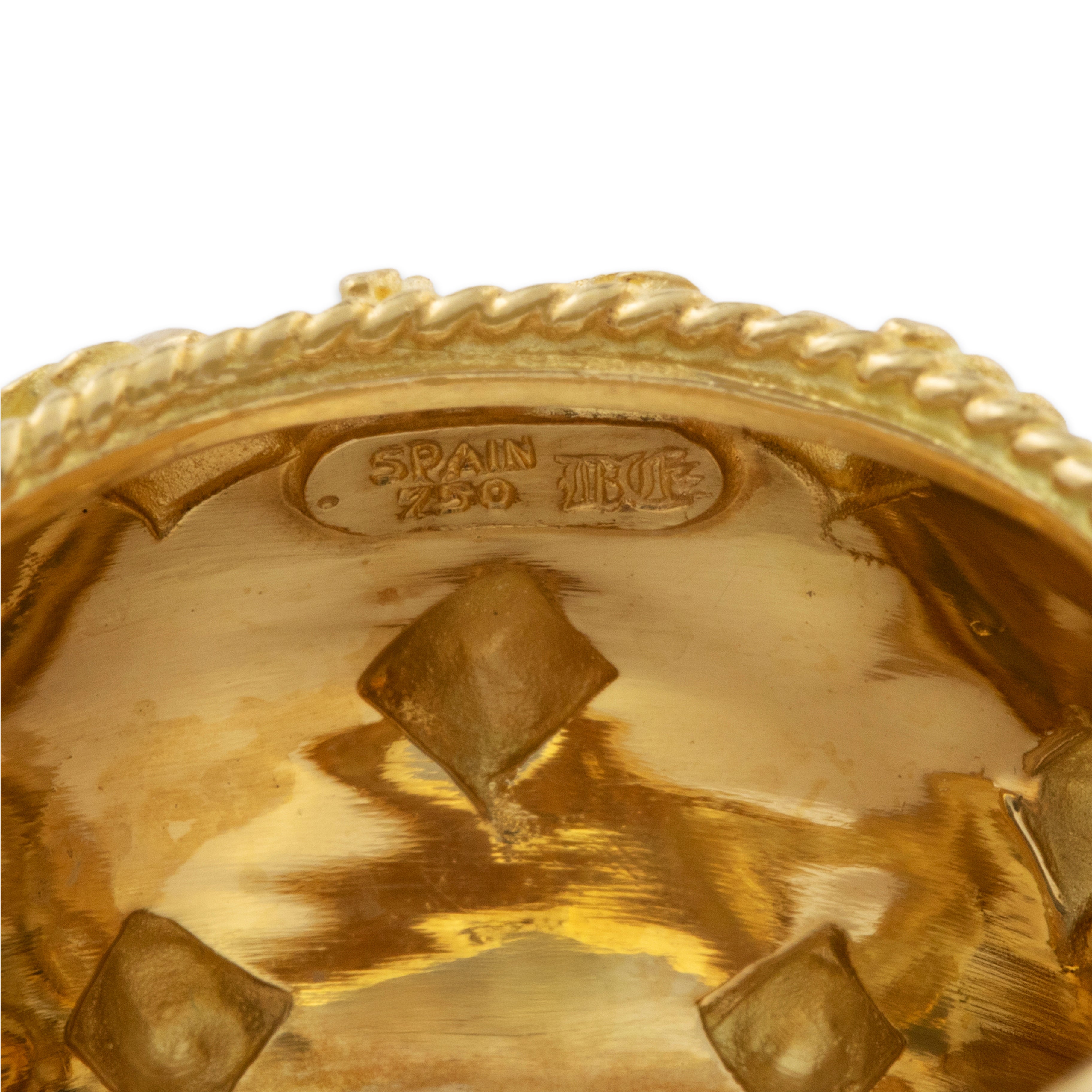 Vintage 18k Yellow Gold Dome Statement Ring 8.50、mySite、hinf8tx79