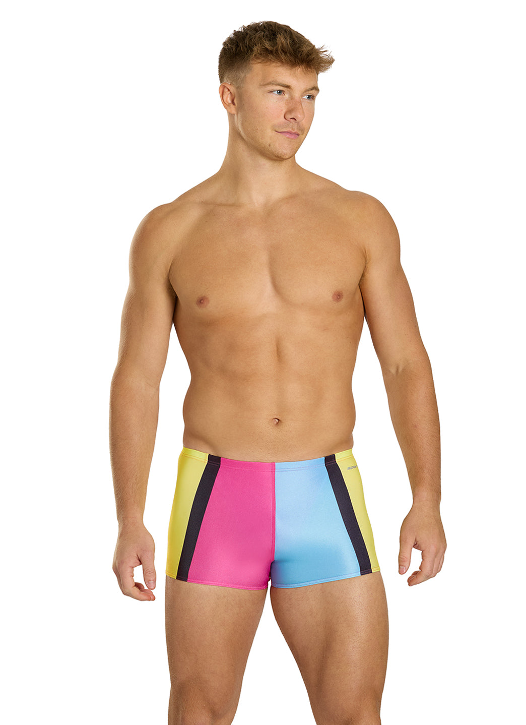 Sporti HydroLast Turbo Splash Square Leg Swimsuit (26-40)、mySite、noshort