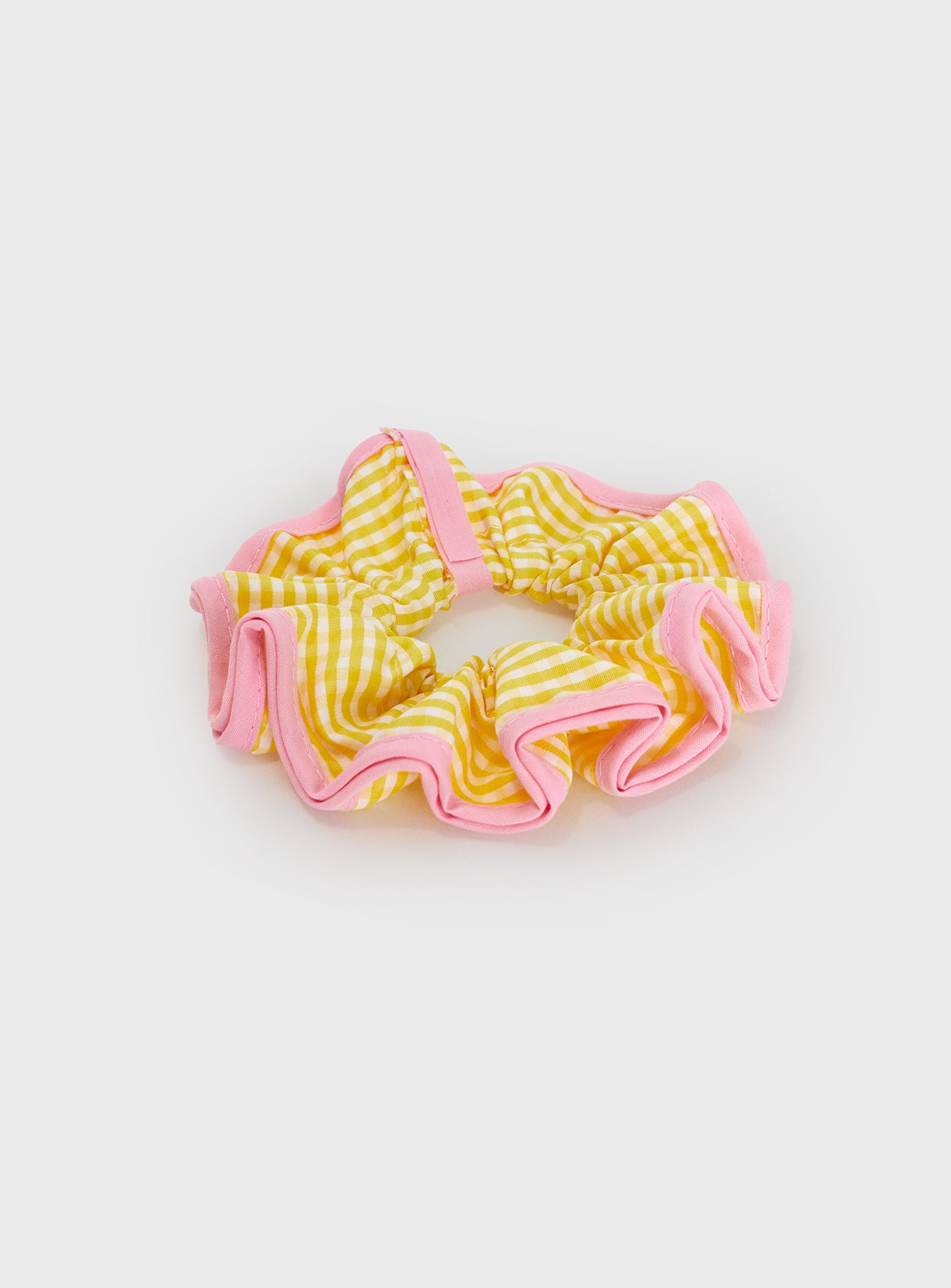 Sebina Scrunchie Yellow / Pink、mySite、solidvoid