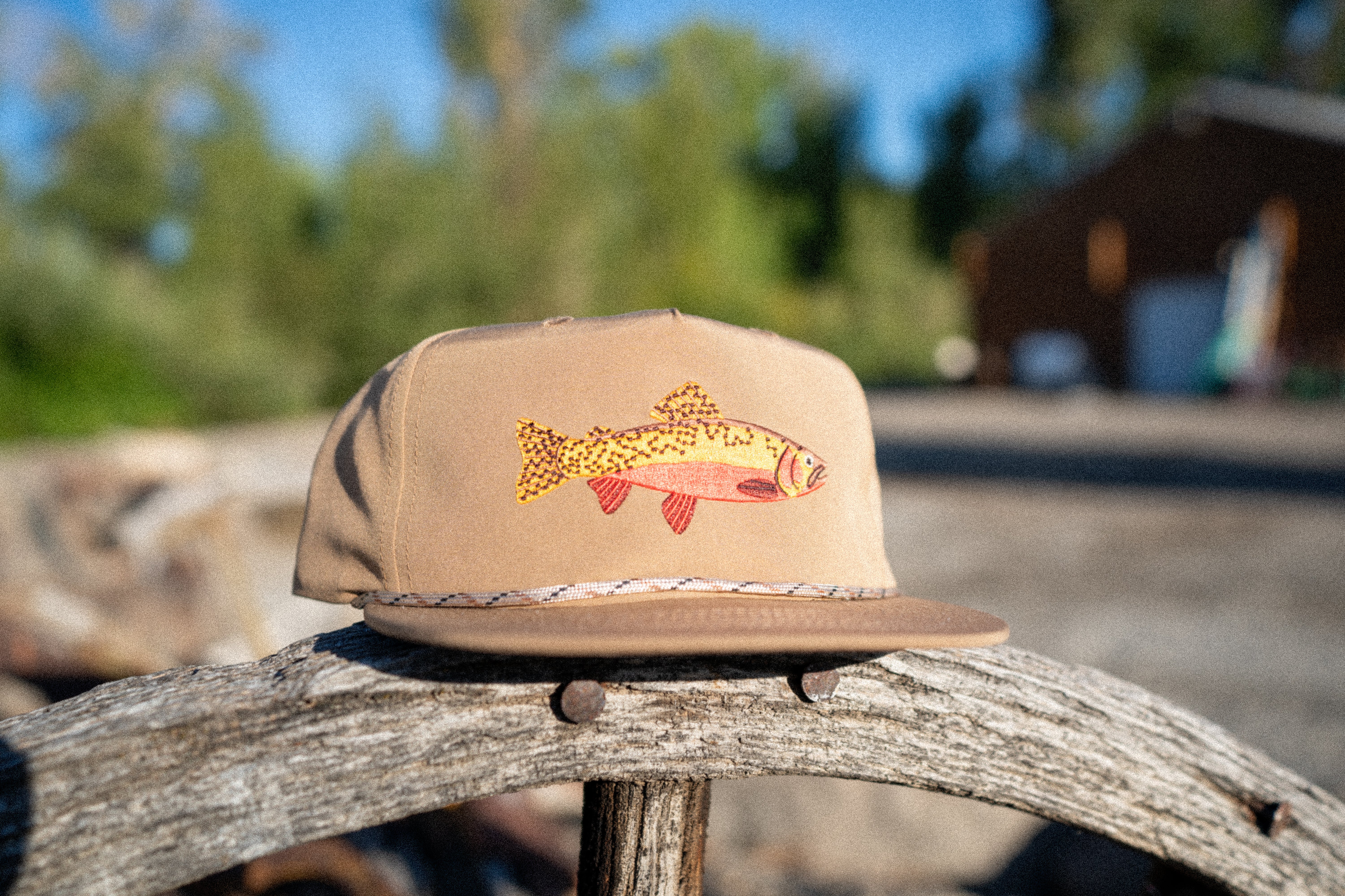 Westslope Cutthroat Native Trout Hat、mySite、solidvoid