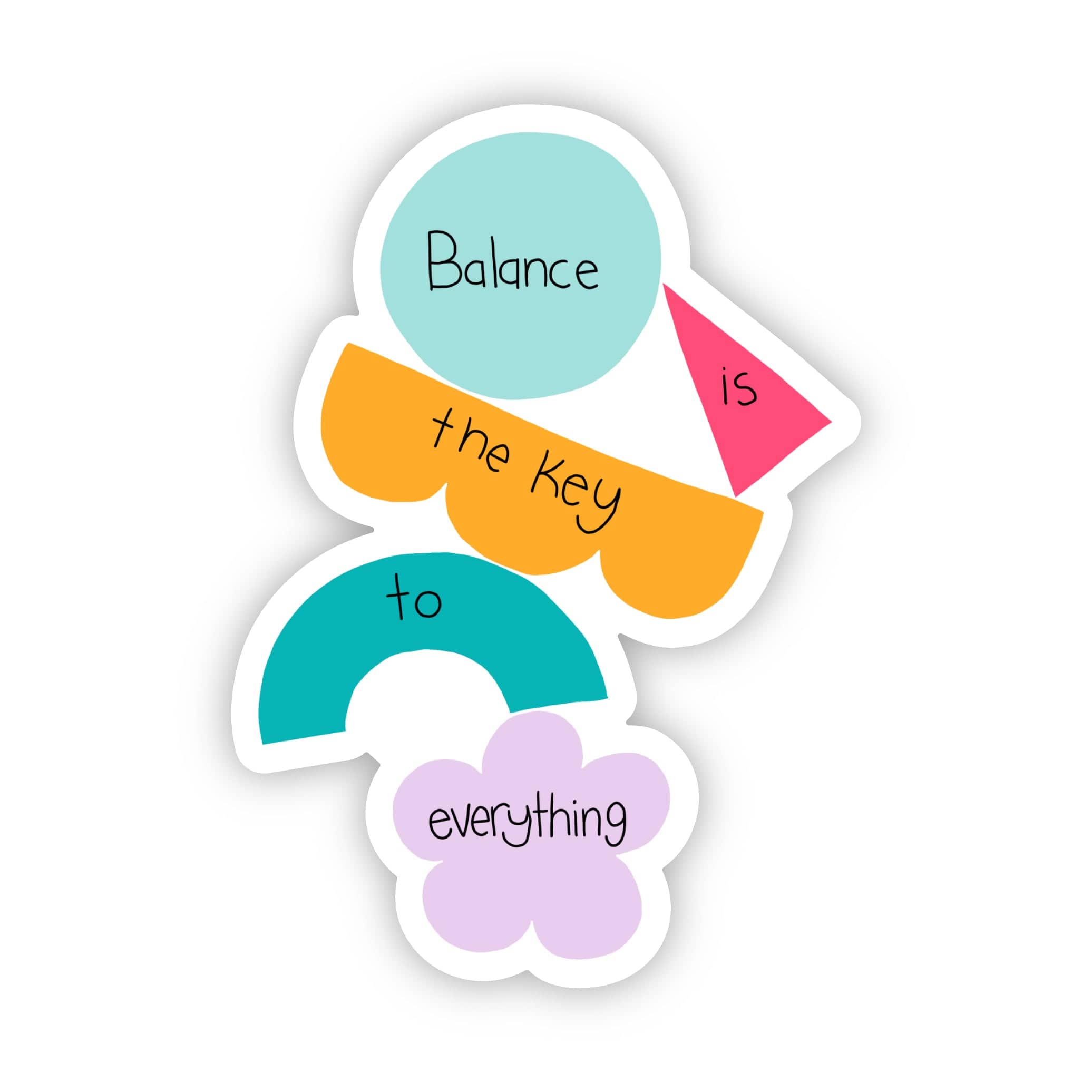  Balance is the key to everything sticker、mySite、elrpsem3k