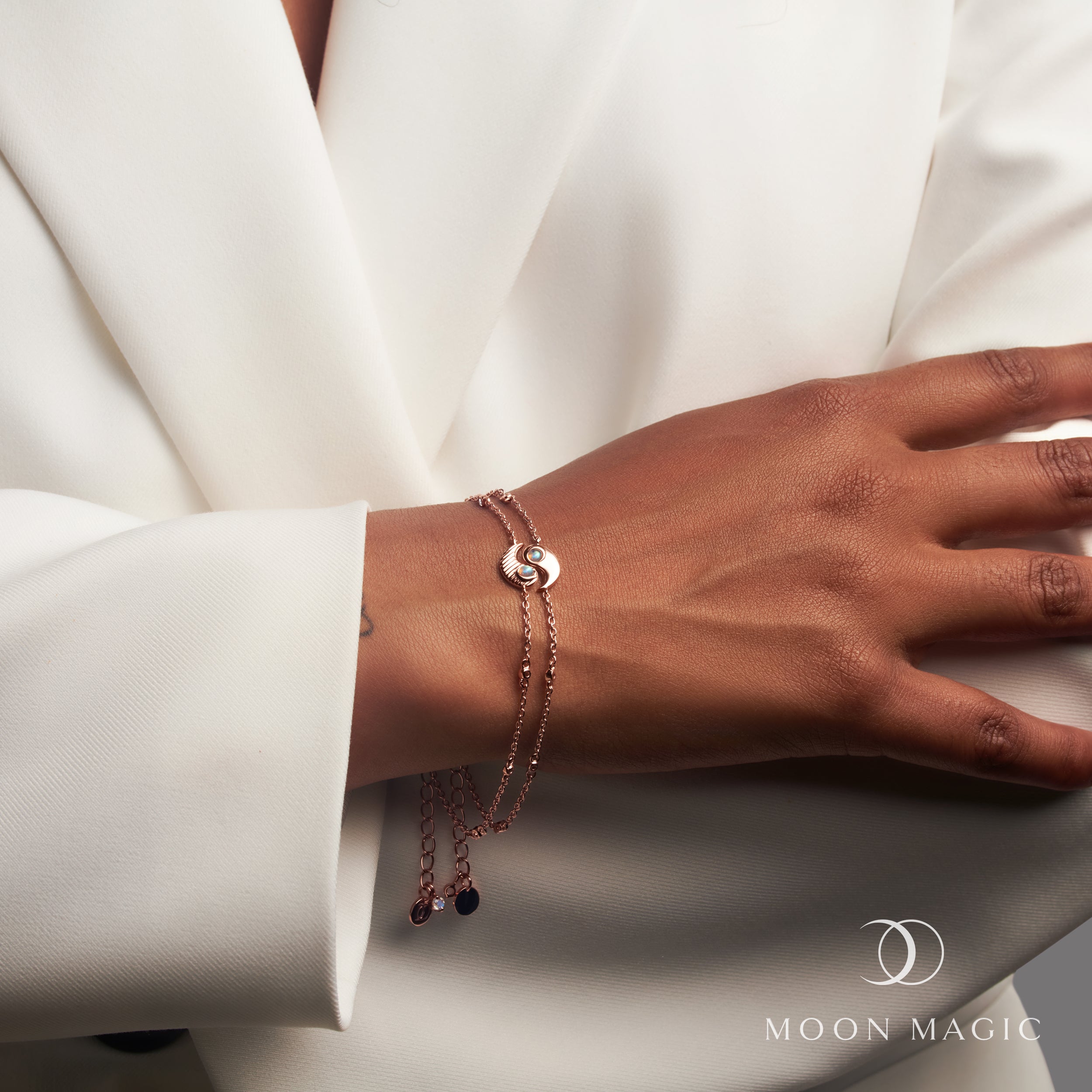 Friendship Bracelets - Yin Yang Moonstone、mySite、hinf8tx79