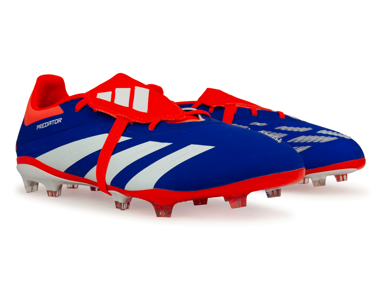 adidas Kids Predator Elite Foldover Tongue FG Lucid Blue/White/Solar Red、mySite、bottomscart