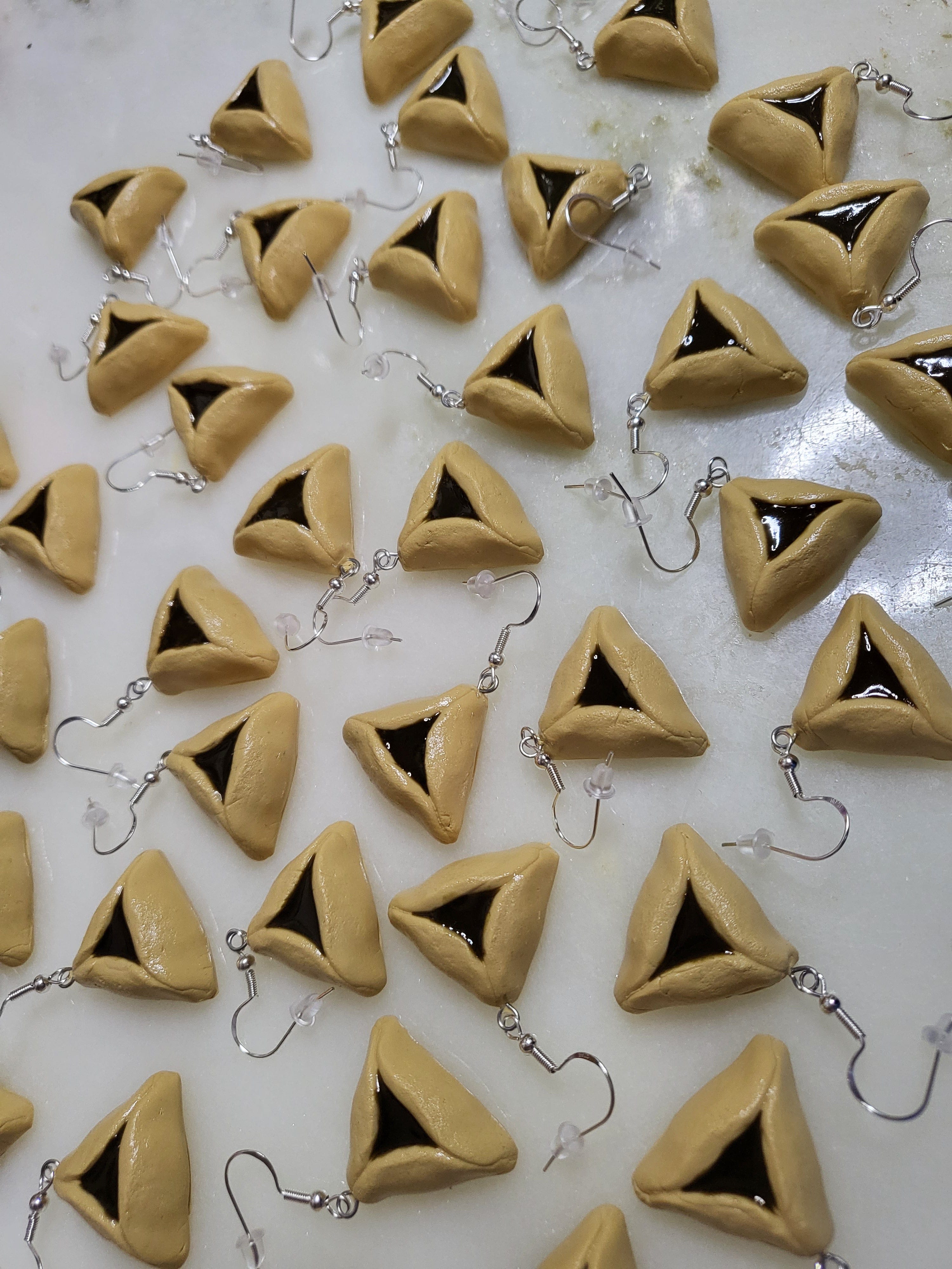 Purim Hamantaschen Earrings、mySite、topwebapps