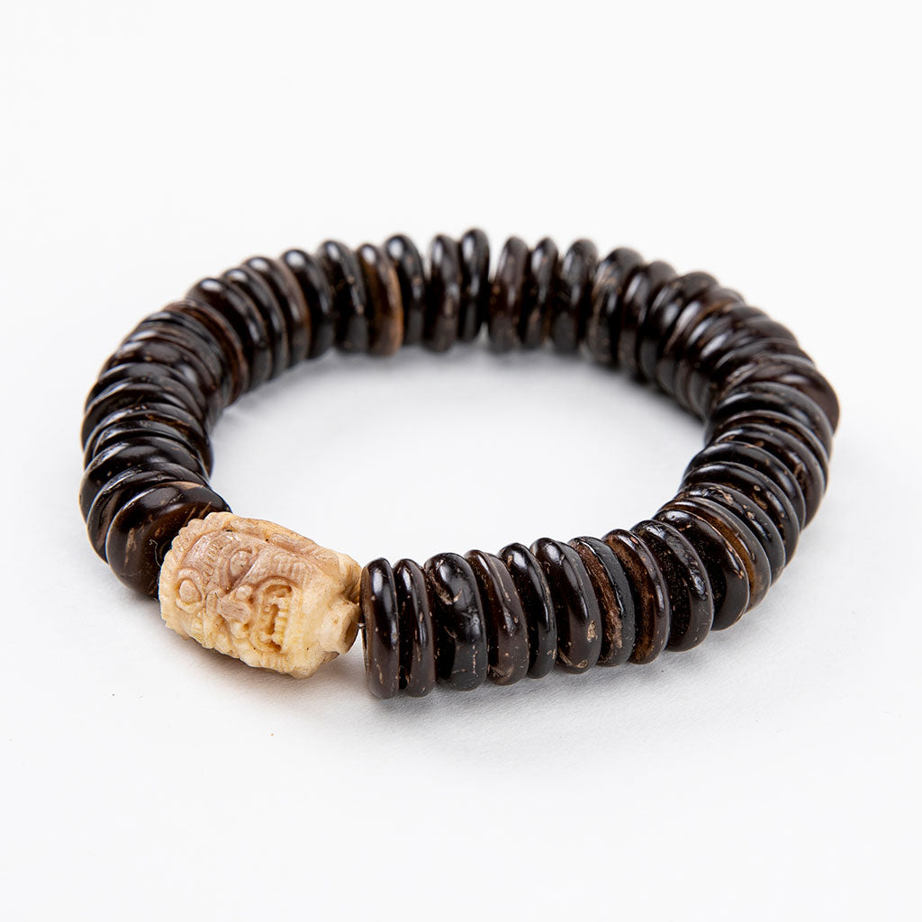 Mahakala Black Bone Bracelet、mySite、topwebapps