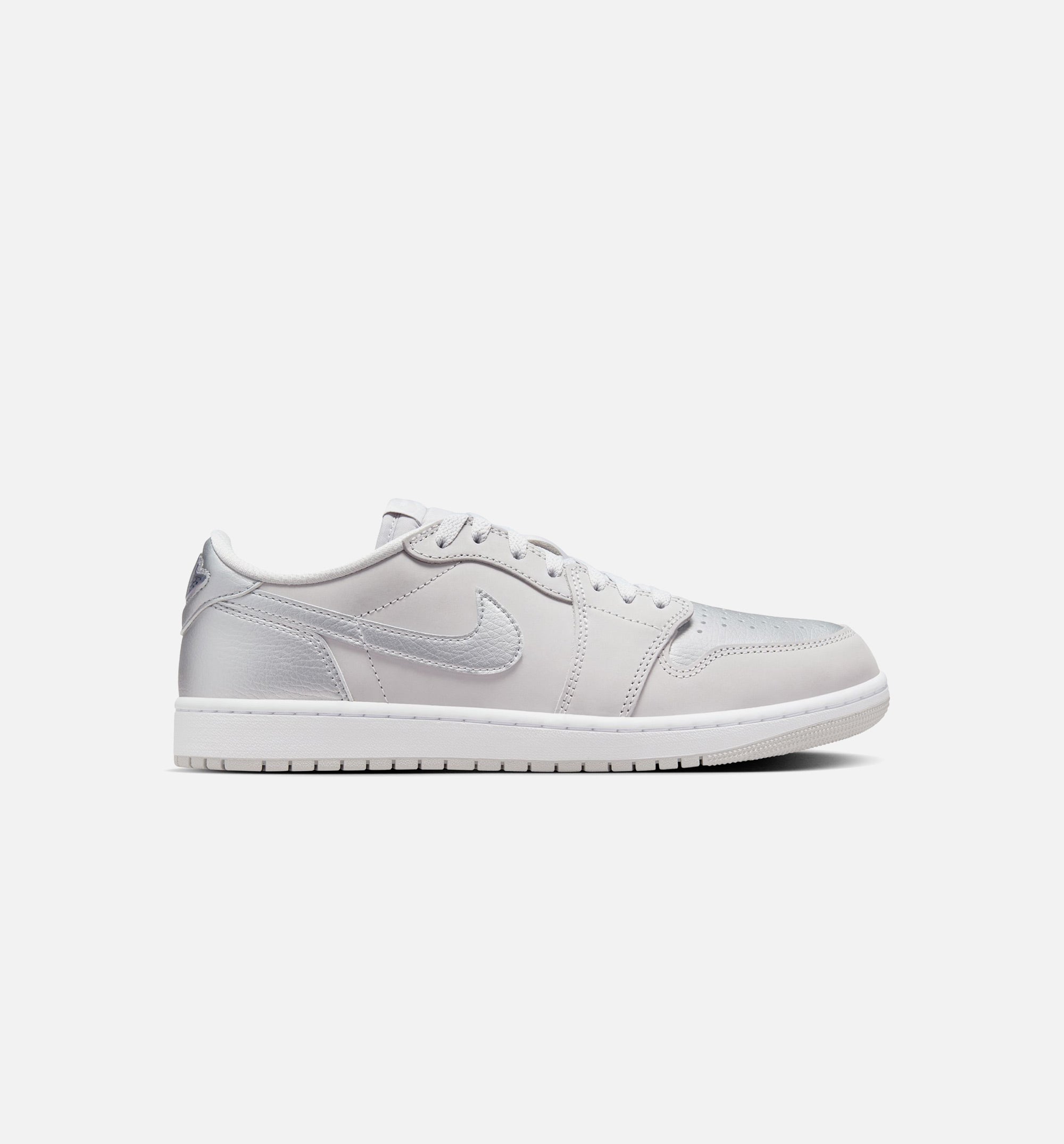 Air Jordan 1 Retro Low OG Silver Mens Lifestyle Shoe - Neutral Grey/Metallic Silver/White、mySite、dreamappss